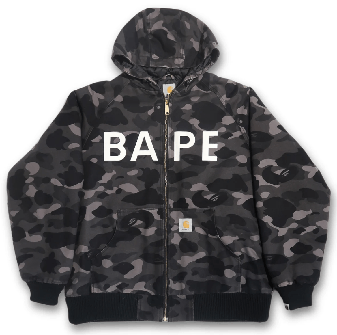 Bape × Carhartt 2006 BAPE X CARHARTT ACTIVE JACKET Size US XL / EU 56 / 4 - 1 Thumbnail