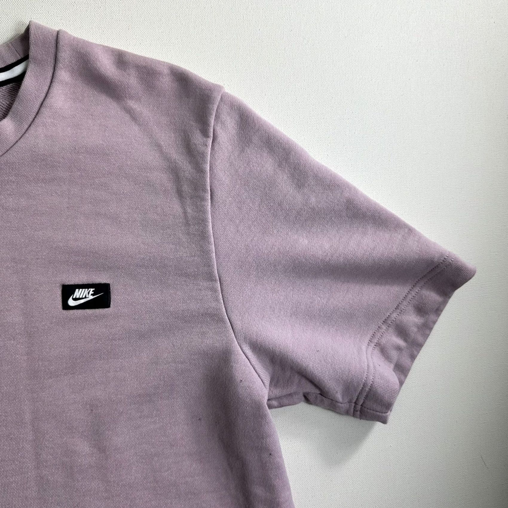 Nike VINTAGE? AUTHENTIC NIKE MODERN CREW FRONT MID POCKET SWEATSHIRT S/S PURPLE TOP 886910-694 Size US L / EU 52-54 / 3 - 4 Thumbnail