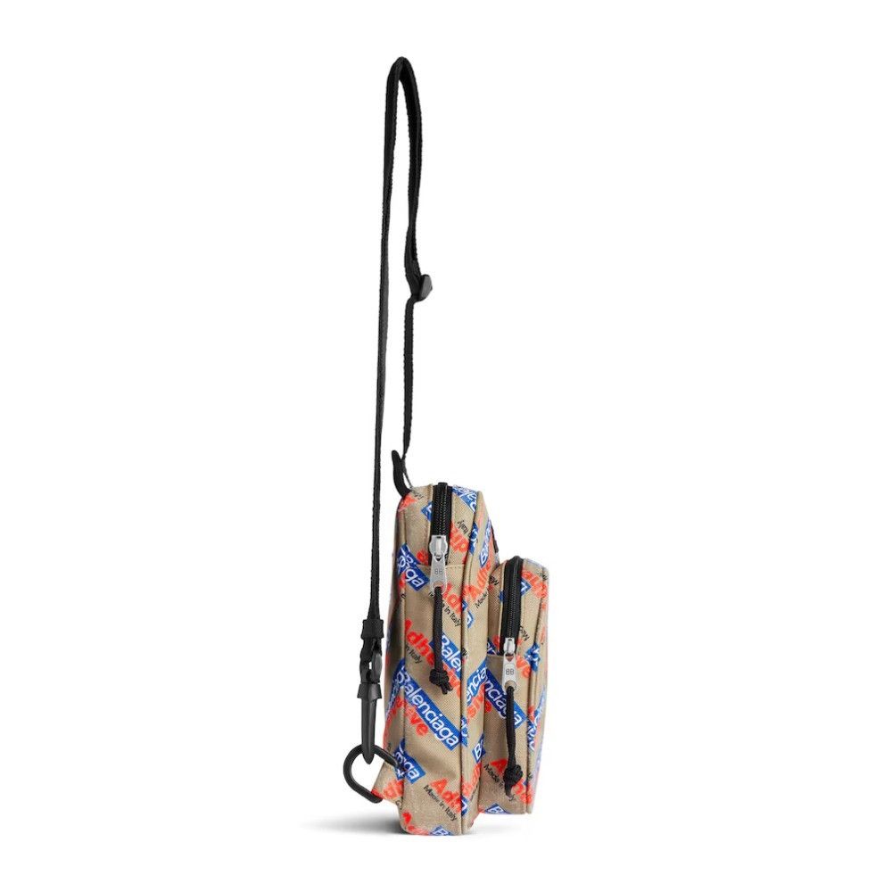 Balenciaga o1mt1gz1025 Explorer Crossbody Messenger Bag in Multicolor Size ONE SIZE - 3 Thumbnail