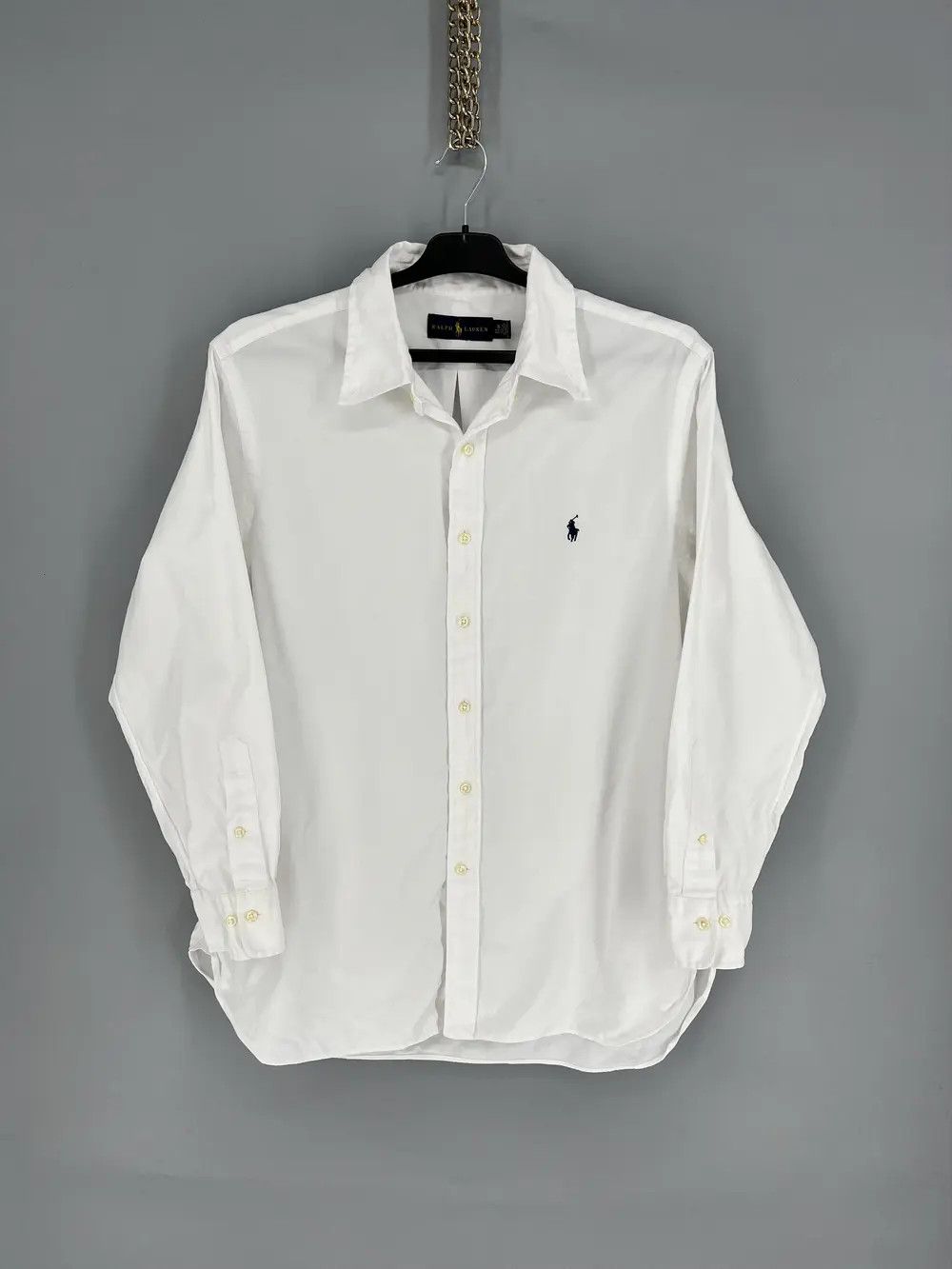 Polo Ralph Lauren Vintage White Shirt Polo Ralph Lauren Size XL Rare Size US XL / EU 56 / 4 - 1 Thumbnail