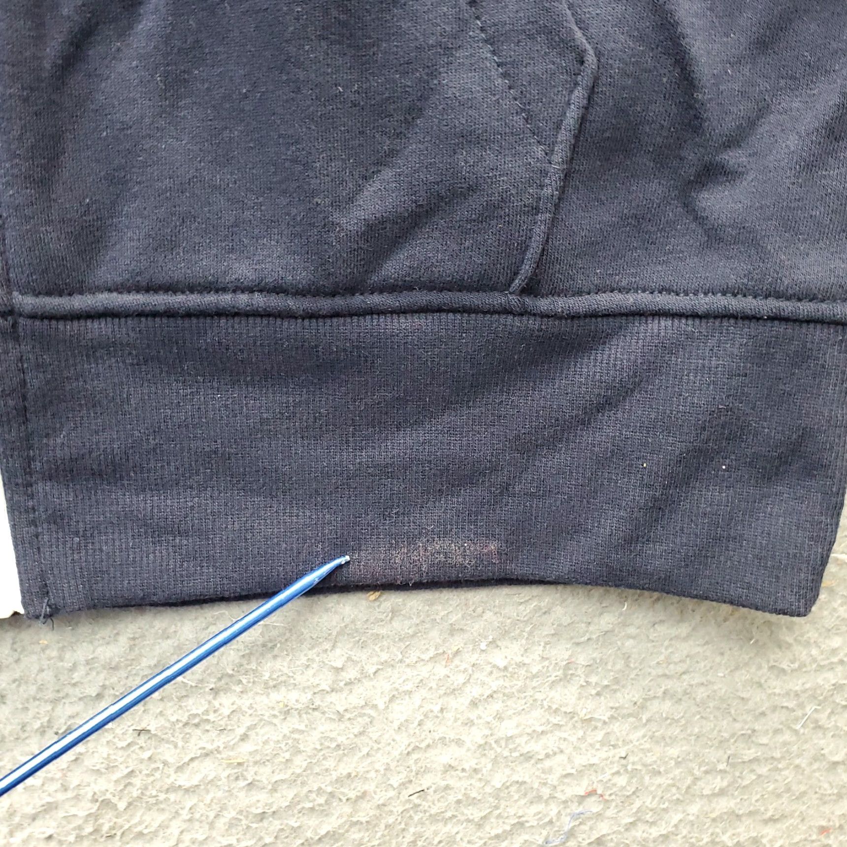 Vintage Ragwear LBI Long Beach Island Hoodie Womens M Navy Long Sleeve Full Zip Size M / US 6-8 / IT 42-44 - 8 Thumbnail