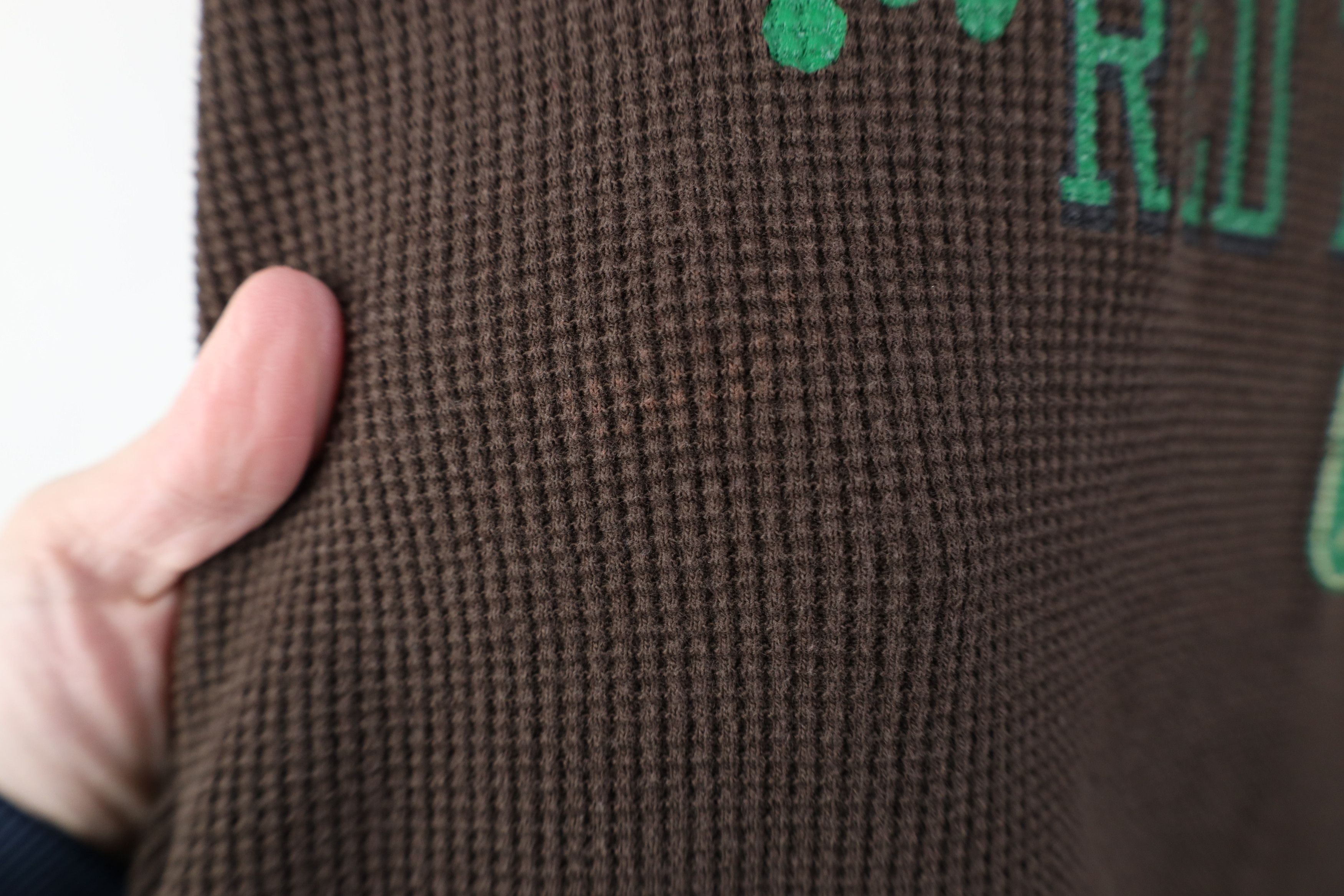 John Deere Vintage John Deere Tractors Waffle Knit Long Sleeve T-Shirt Size US XL / EU 56 / 4 - 8 Thumbnail