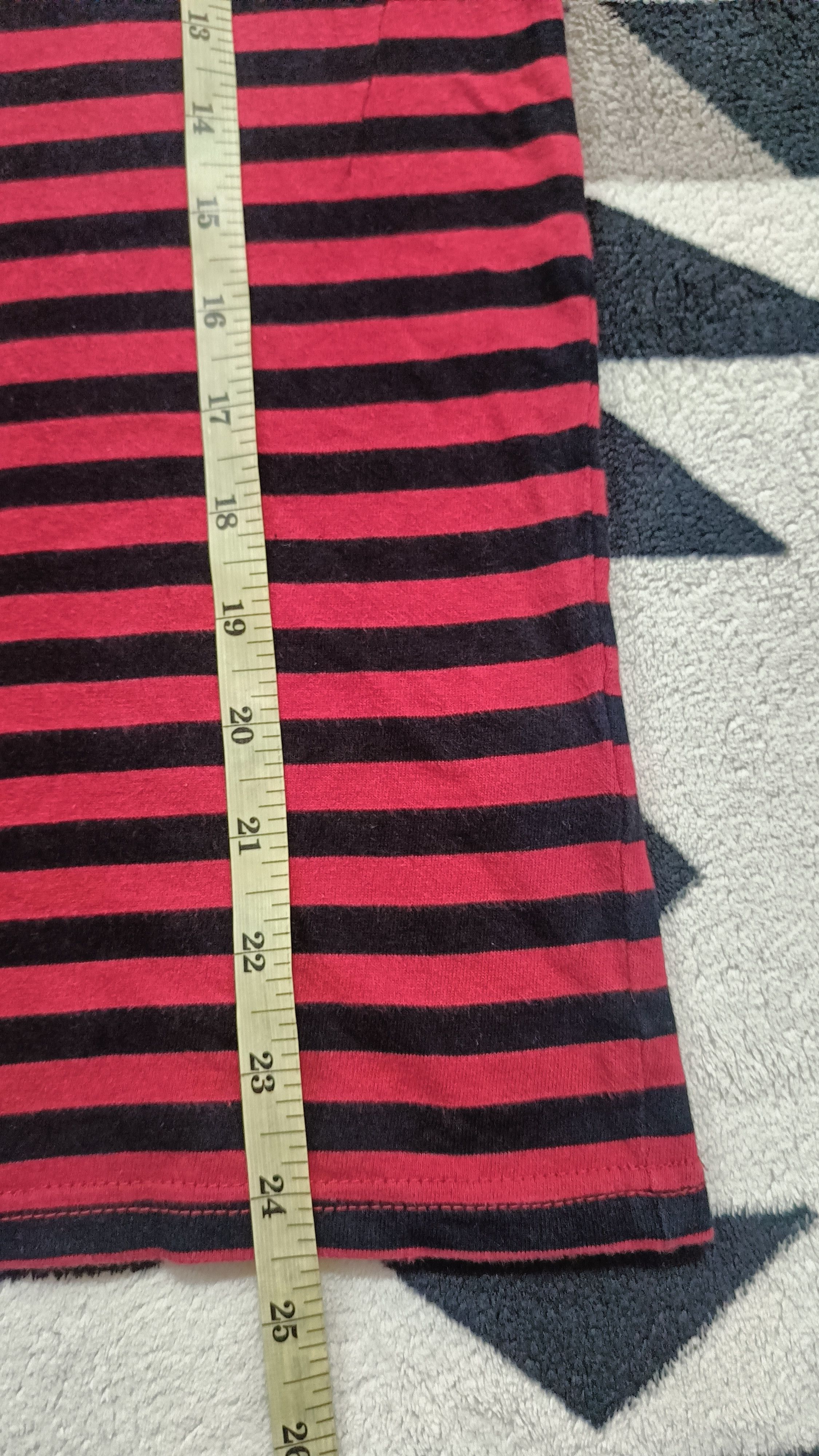 Japanese Brand 🔥🔥Rare Number Nine Checked Red Long Sleeve Tee Size US M / EU 48-50 / 2 - 6 Thumbnail