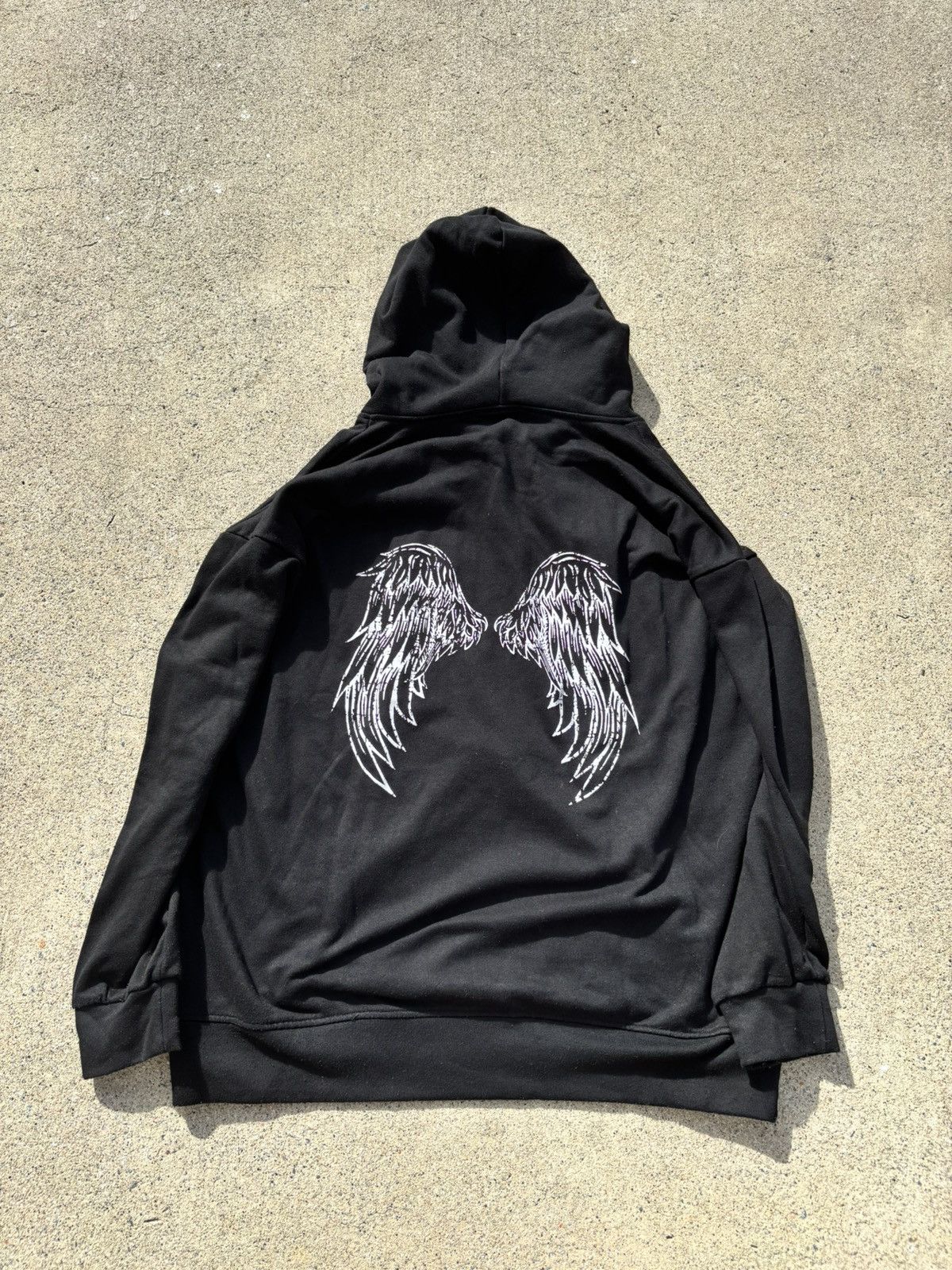 Japanese Brand Ank Rouge Evil Angel Japanese Gothic Vkei Grunge Punk Hoodie Size US XXL / EU 58 / 5 - 4 Thumbnail
