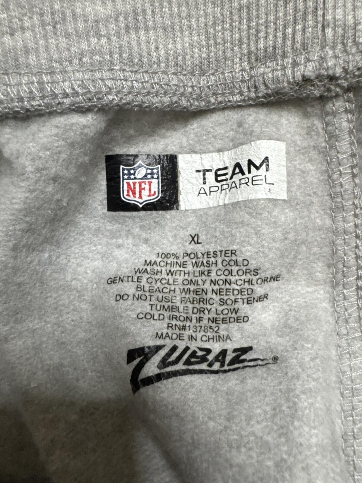 Zubaz NFL Arizona Cardinals Sweatpants Cargo Joggers XL Fleece Size US 36 / EU 52 - 7 Thumbnail
