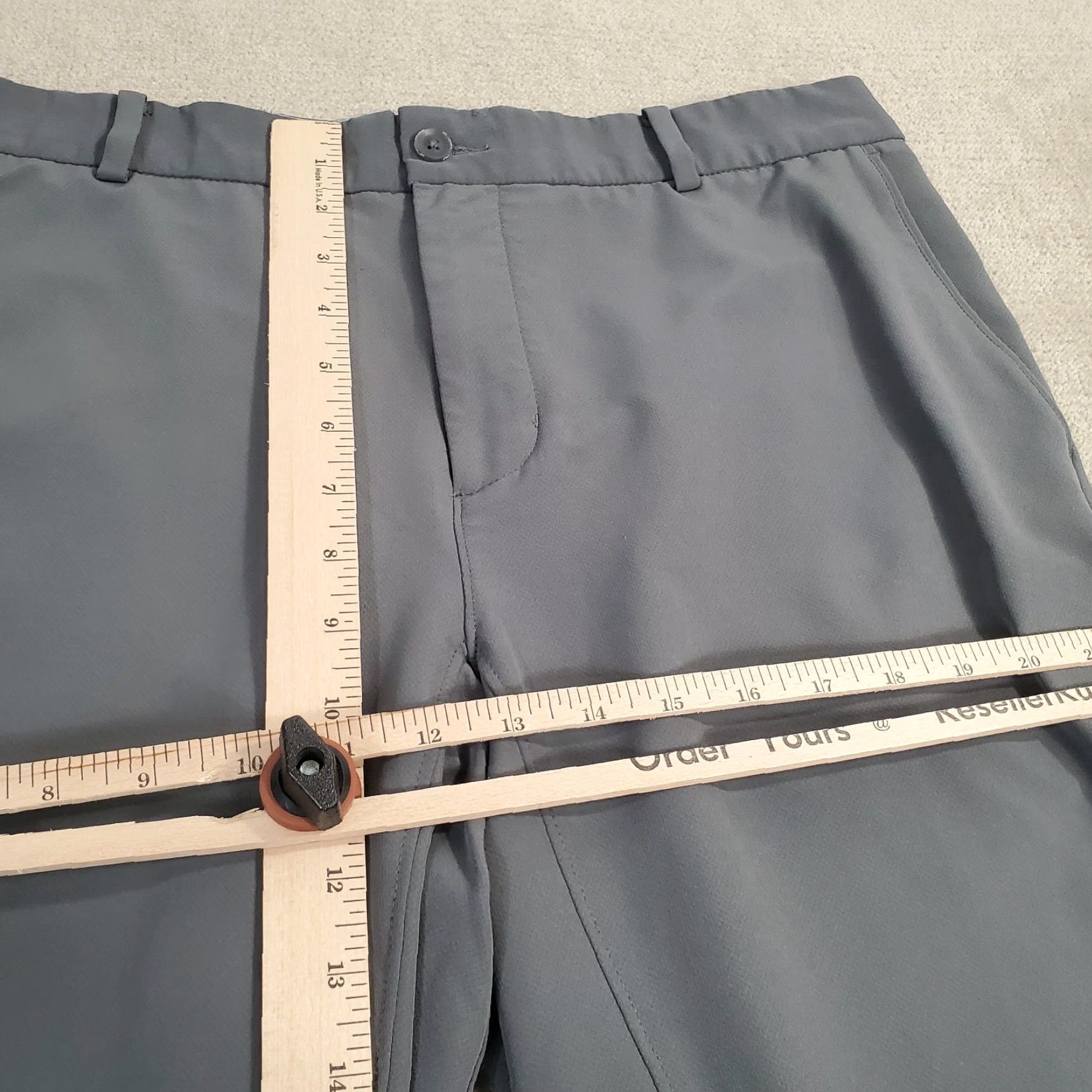 Nike Nike Pants Mens 34x32 Gray Chinos Performance Stretch Lightweight 921751 021 Size US 34 / EU 50 - 6 Thumbnail