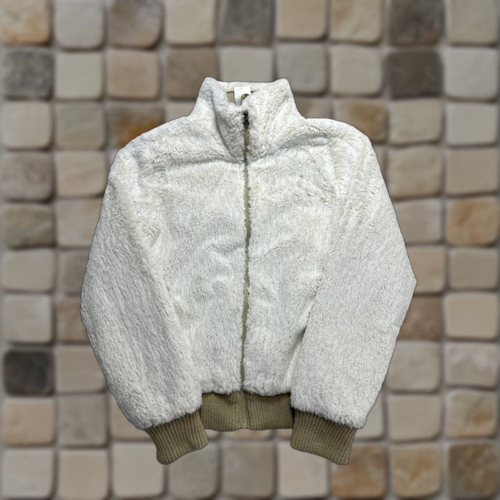 Patagonia Patagonia Jacket Womens XS White Brown Faux Fur Full Zip Outdoor Conejo Mid-Length Size XS / US 0-2 / IT 36-38 - 1 Thumbnail