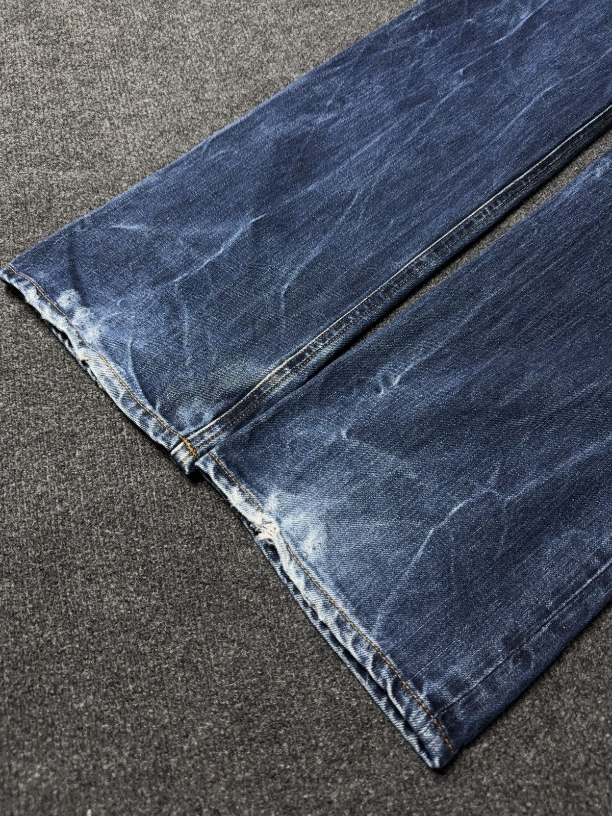 G-Star 00s Vintage G-Star RAW 520 Vintage Faded Denim Jeans Y2K Size US 32 / EU 48 - 10 Thumbnail