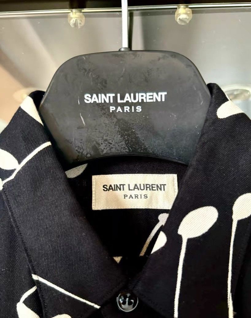 Saint Laurent Paris saint laurent 16fw black and white note shirt Condition Size US S / EU 44-46 / 1 - 4 Thumbnail