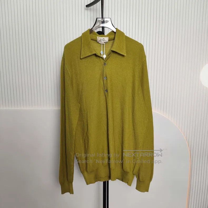 Other Hermes Green Long Sleeve T-Shirt Size US M / EU 48-50 / 2 - 1 Thumbnail