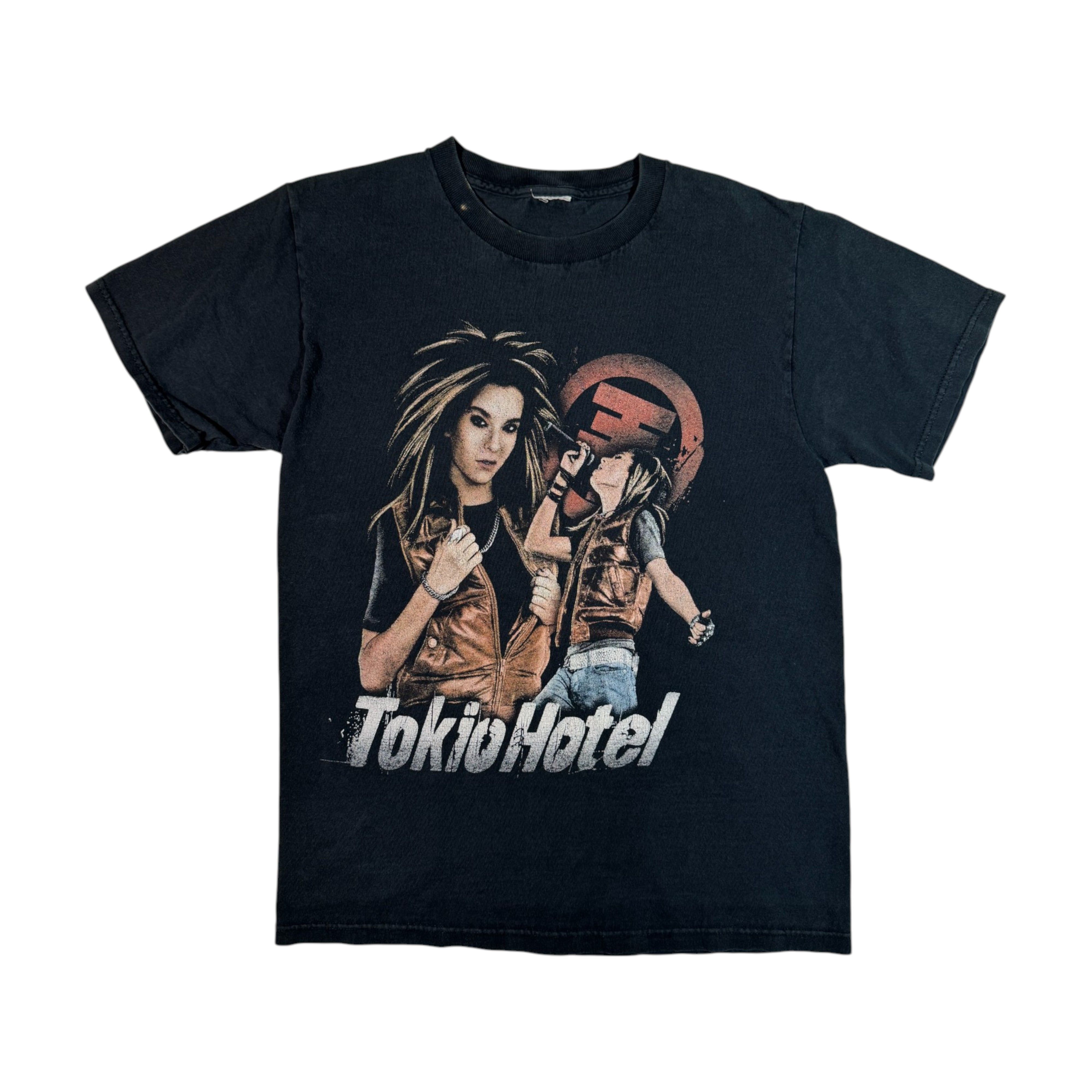 Band Tees × Vintage Vintage 00s Tokio Hotel T-shirt Y2k Emo Alternative Rock Tee Size US S / EU 44-46 / 1 - 1 Thumbnail