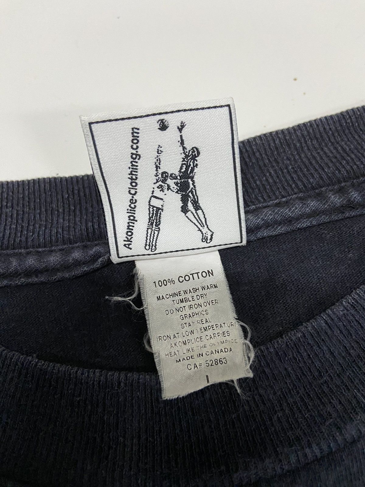 Japanese Brand AKOMPLICE GETTIN’ MY LEAN ON SHORT SLEEVE TEE SHIRT Size US L / EU 52-54 / 3 - 8 Thumbnail