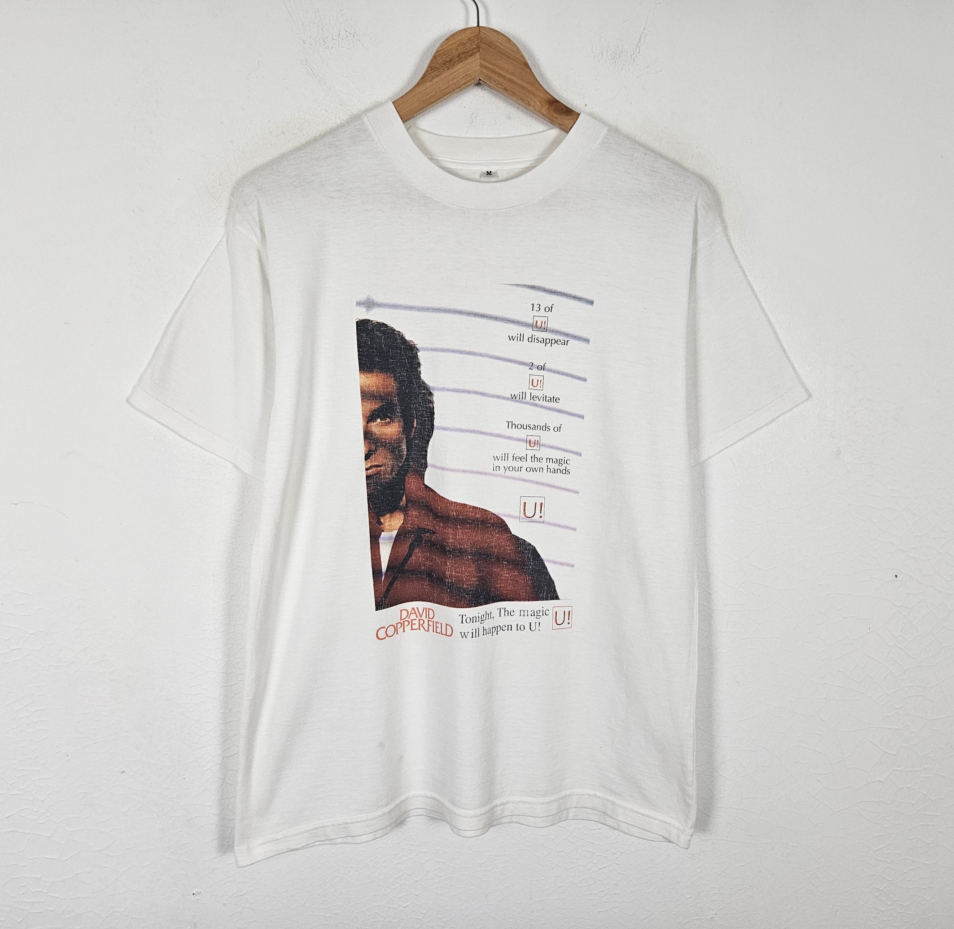 Vintage Vintage David Copperfield Magician 90s shirt Size US M / EU 48-50 / 2 - 2 Thumbnail
