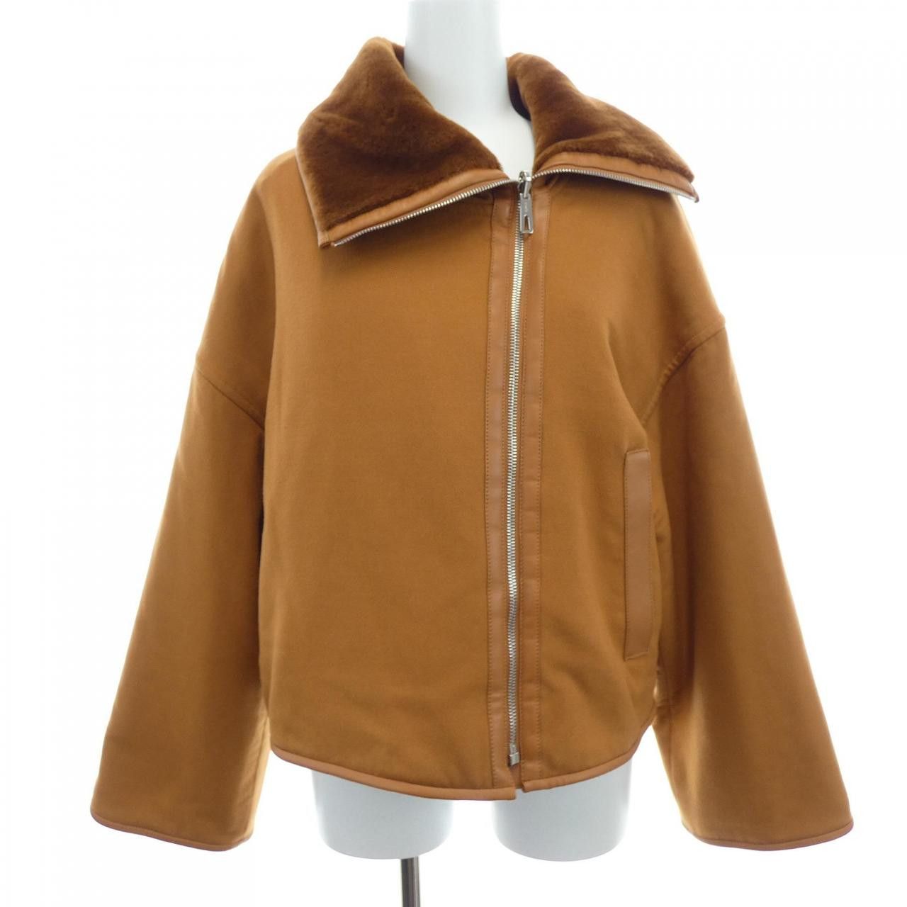 Hermes Hermes Hermès Cartouche Wool Jacket Textile Outerwear DUTY FREE for USA Size ONE SIZE - 1 Thumbnail