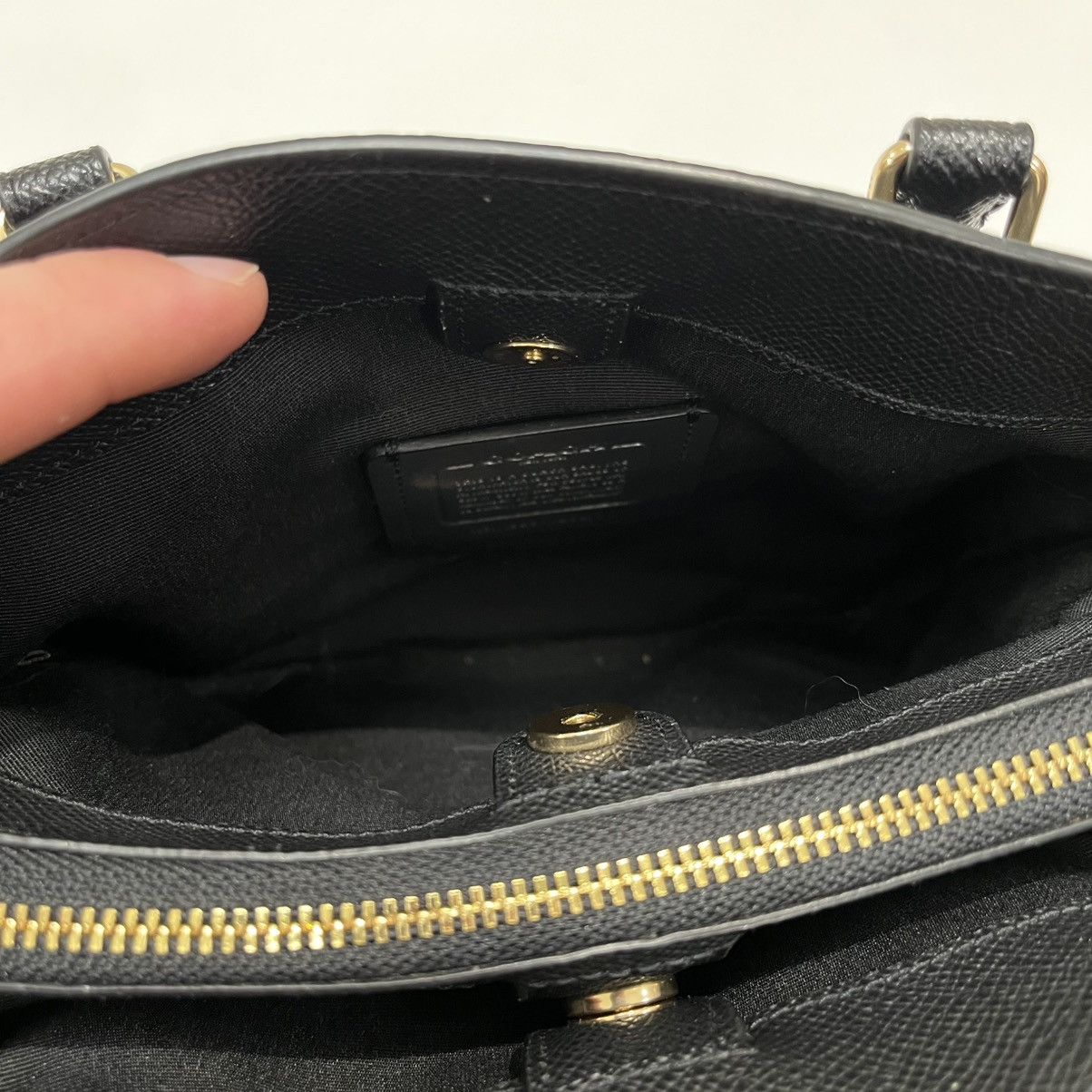 Coach Coach Leather Bag Black Size ONE SIZE - 8 Thumbnail