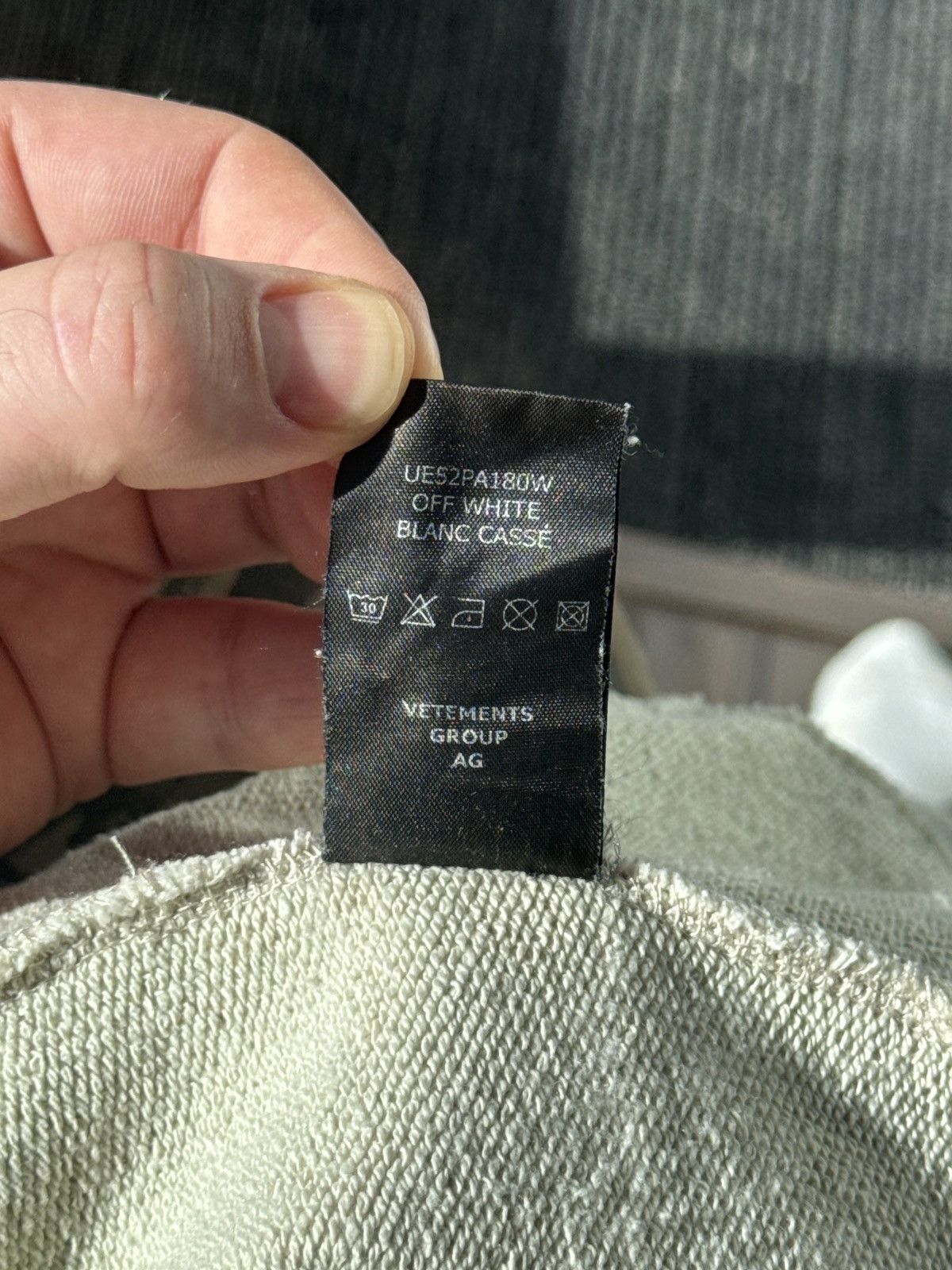 Vetements Vetements old english / anarchy sweatpants Size US 34 / EU 50 - 12 Thumbnail