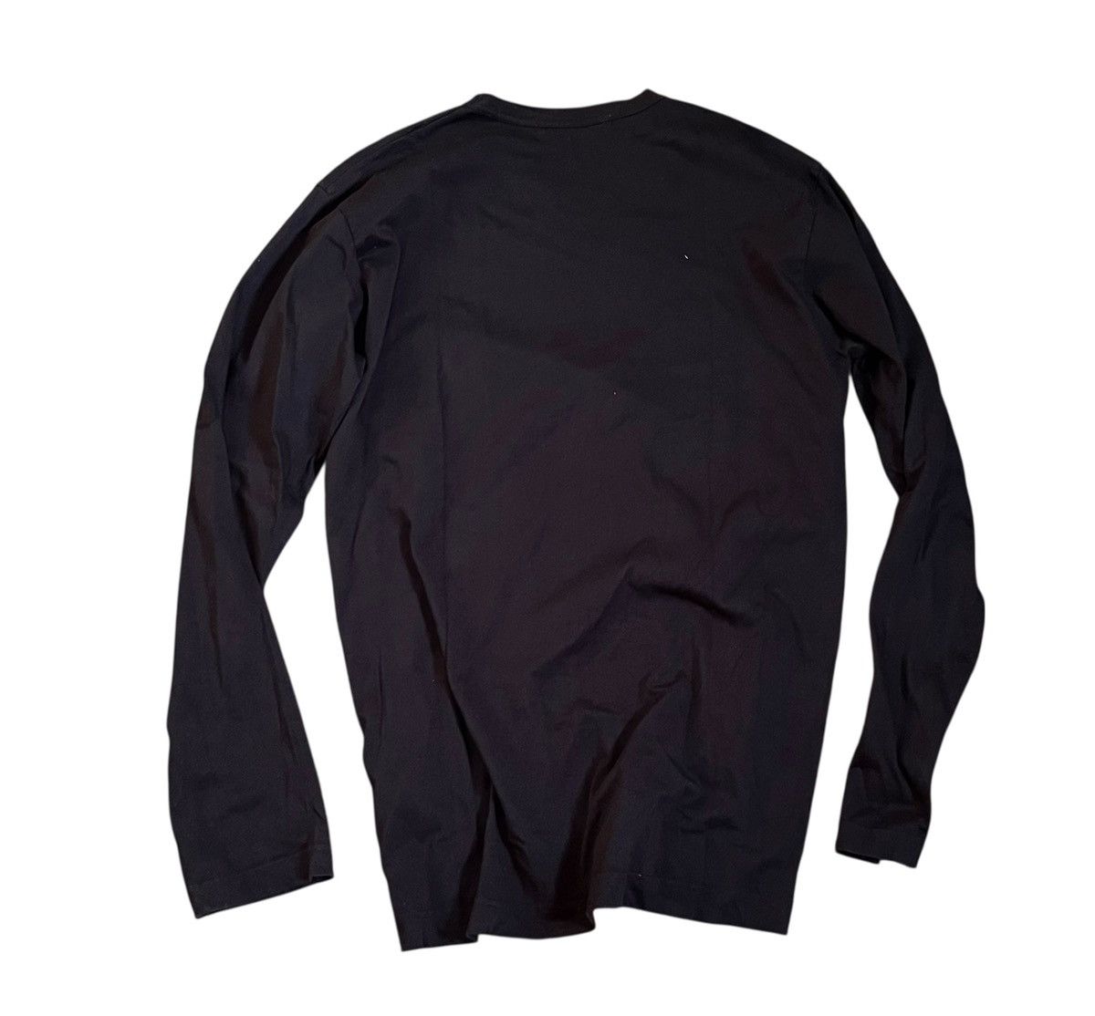 Comme des Garcons Cdg shirt logo black longsleeve Size US S / EU 44-46 / 1 - 6 Thumbnail