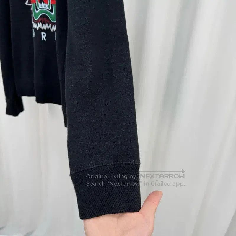 Kenzo KENZO Black Embroidered Tiger Long Sleeve Sweatshirt . Size M / US 6-8 / IT 42-44 - 4 Thumbnail