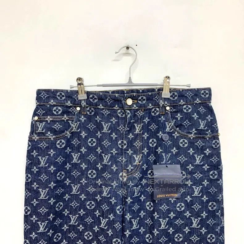 Louis Vuitton LV x Timberland Monogram Denim Jeans. Size US 31 - 5 Thumbnail