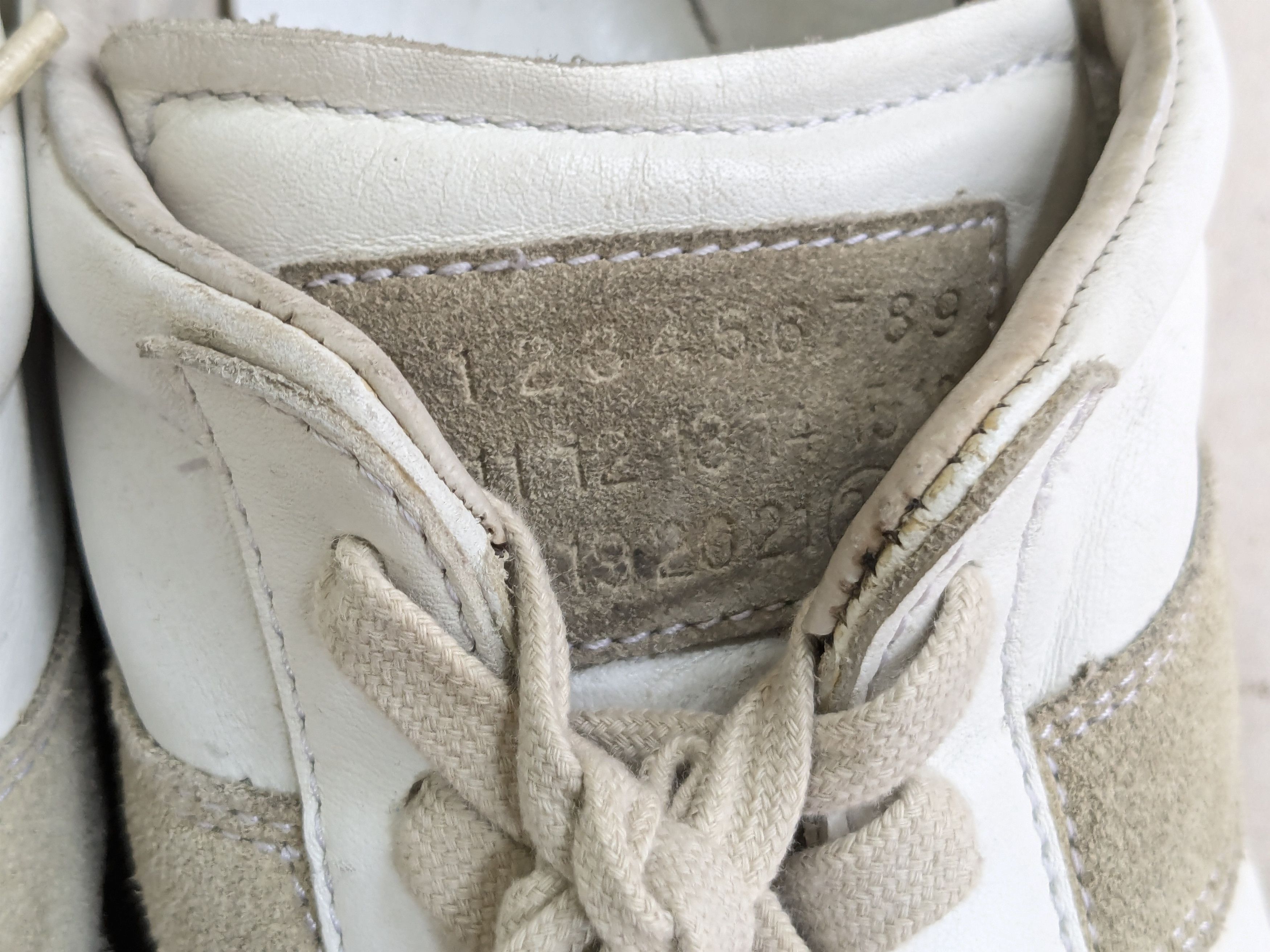Maison Margiela Margiela GAT Replica White Gray 9 42 Low Tops Size US 9 / EU 42 - 8 Thumbnail