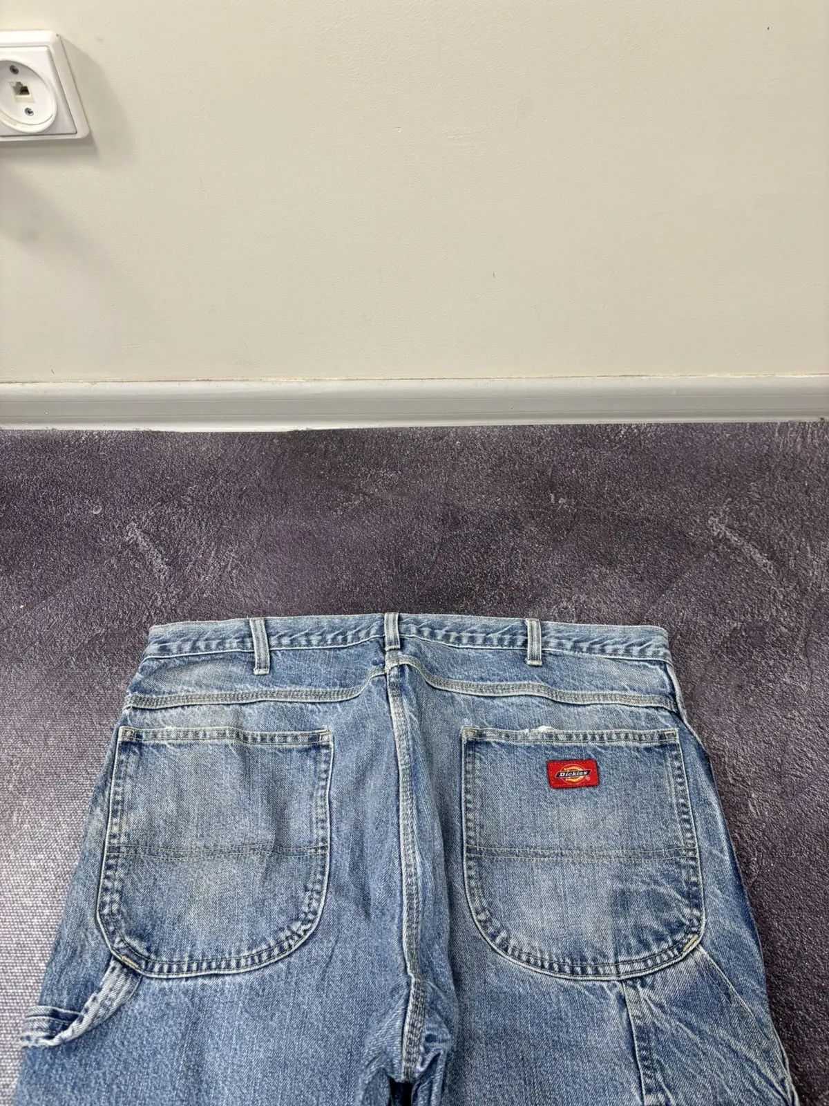 Dickies × Vintage Vintage Dickies Faded Washed Blue Denim Hype Baggy Jeans Size US 38 / EU 54 - 4 Thumbnail