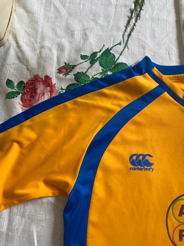 Canterbury of New Zealand Mansfield Canterbury home shirt vintage soccer jersey retro Size US XL / EU 56 / 4 - 6 Thumbnail