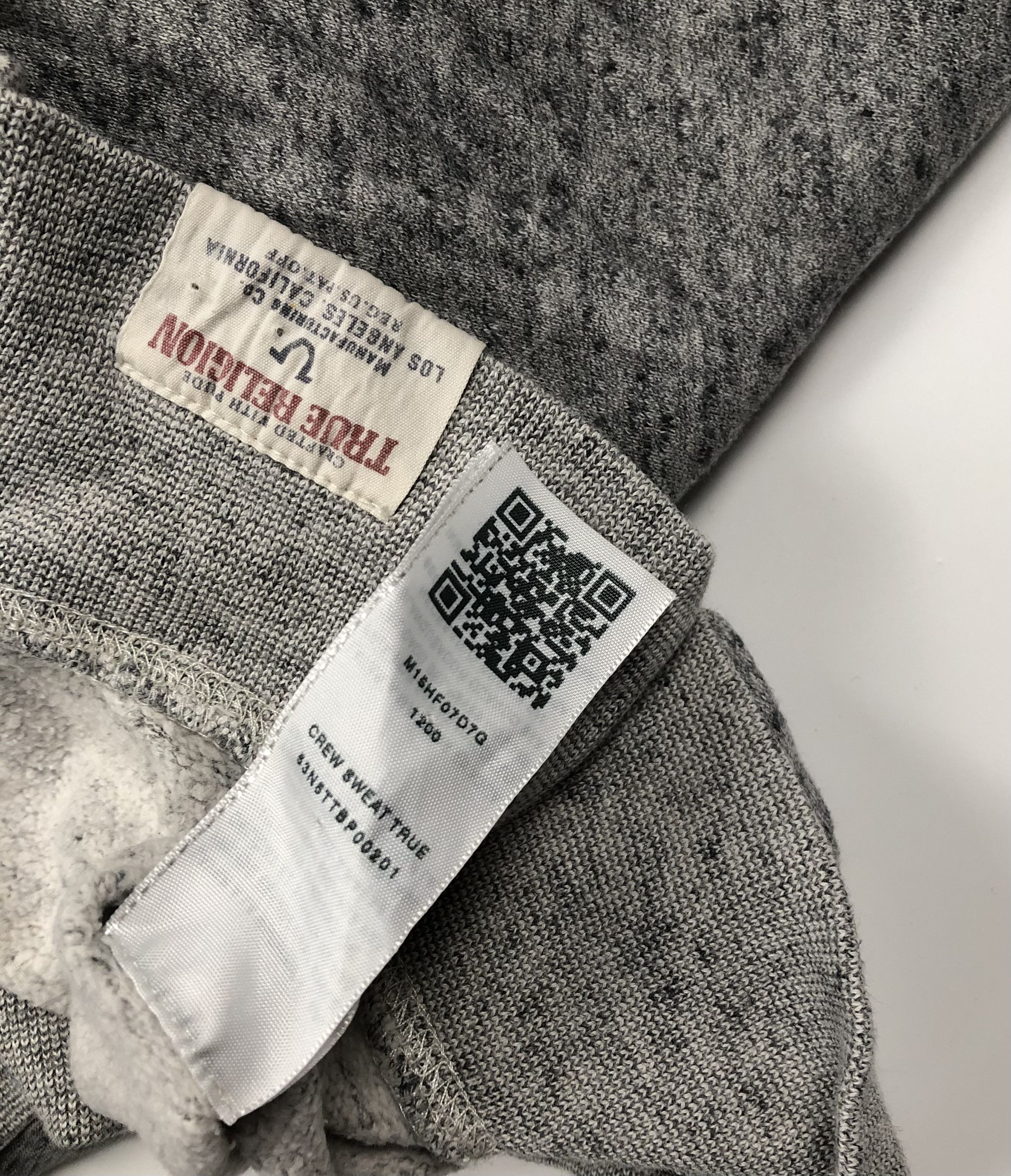 True Religion True Religion Felt True Logo Crew Sweatshirt Size US L / EU 52-54 / 3 - 6 Thumbnail
