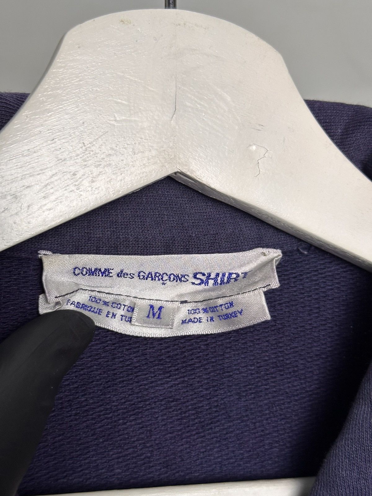 Comme des Garcons SHIRT Comme Des Garcons SHIRT Oversized Zip-Up Jacket Size US L / EU 52-54 / 3 - 4 Thumbnail