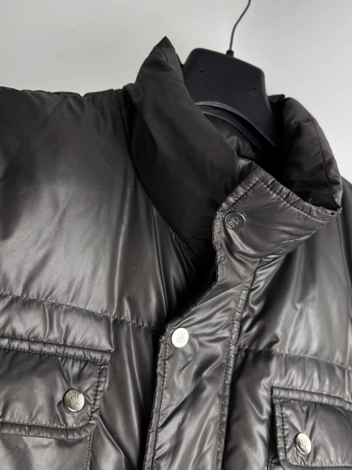 Carolina Herrera Carolina Herrera CH/HC Down Puffer Jacket Brown Size US L / EU 52-54 / 3 - 4 Thumbnail