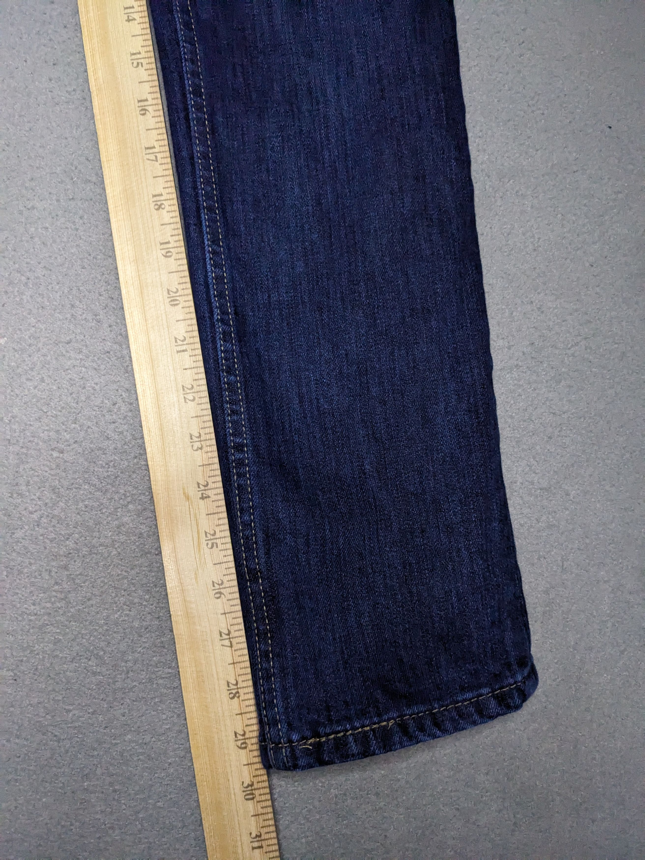 Levi's Levis 511 Jeans 29x29 Dark Blue Slim Fit Straight Leg Denim Size US 29 - 19 Thumbnail