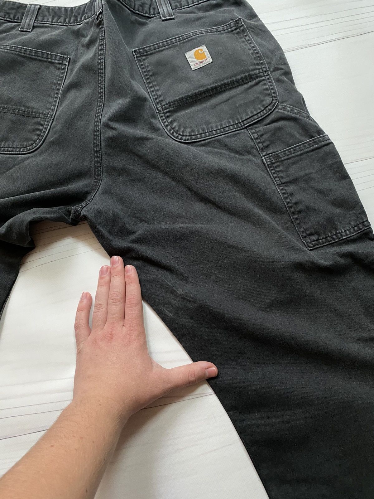 Carhartt Vintage Carhartt double knee faded cropped pants Size US 38 / EU 54 - 15 Thumbnail