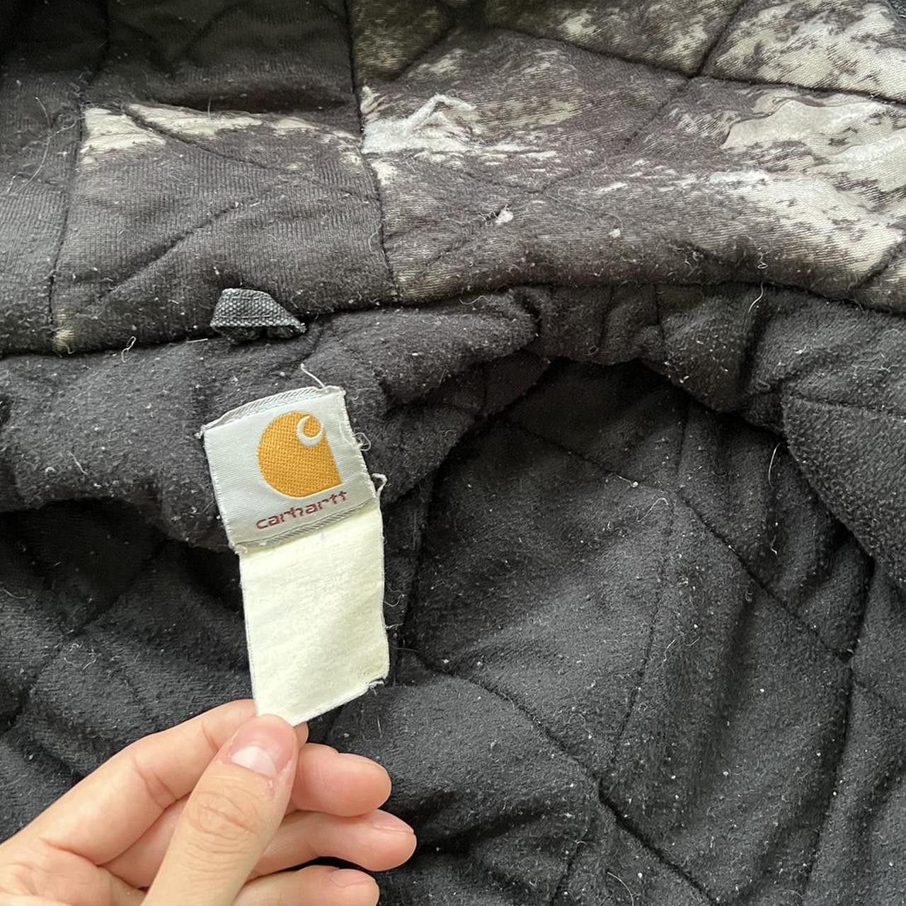 Carhartt × Vintage Vintage carhartt workwear jacket Faded black distressed Size US M / EU 48-50 / 2 - 8 Thumbnail