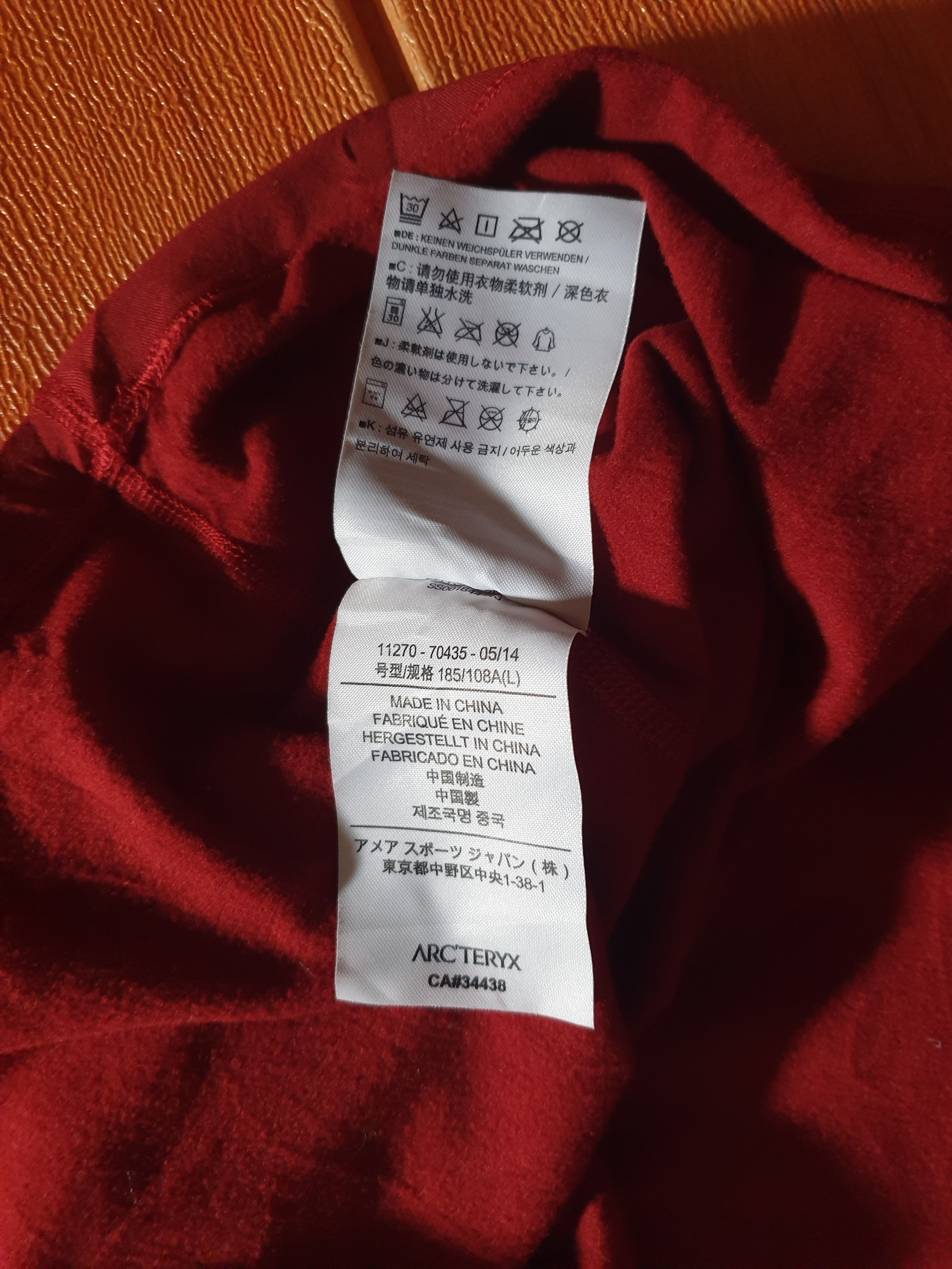 Arc'teryx Arc'teyx longsleeve shirt Size US M / EU 48-50 / 2 - 4 Thumbnail