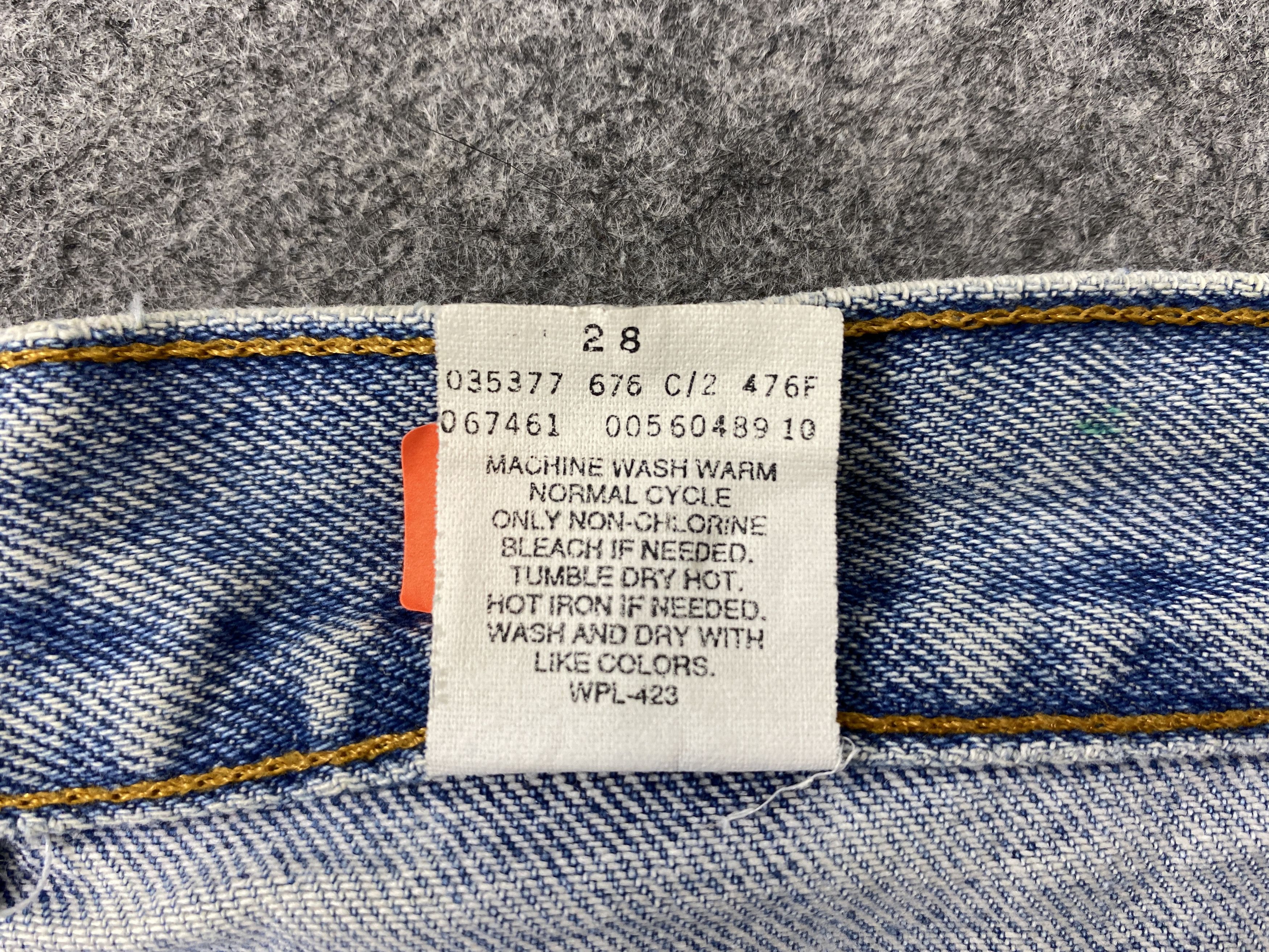 Levi's Distressed Blue Vintage Levi's 560 33x32 Denim -JN1993 Size US 33 - 9 Thumbnail