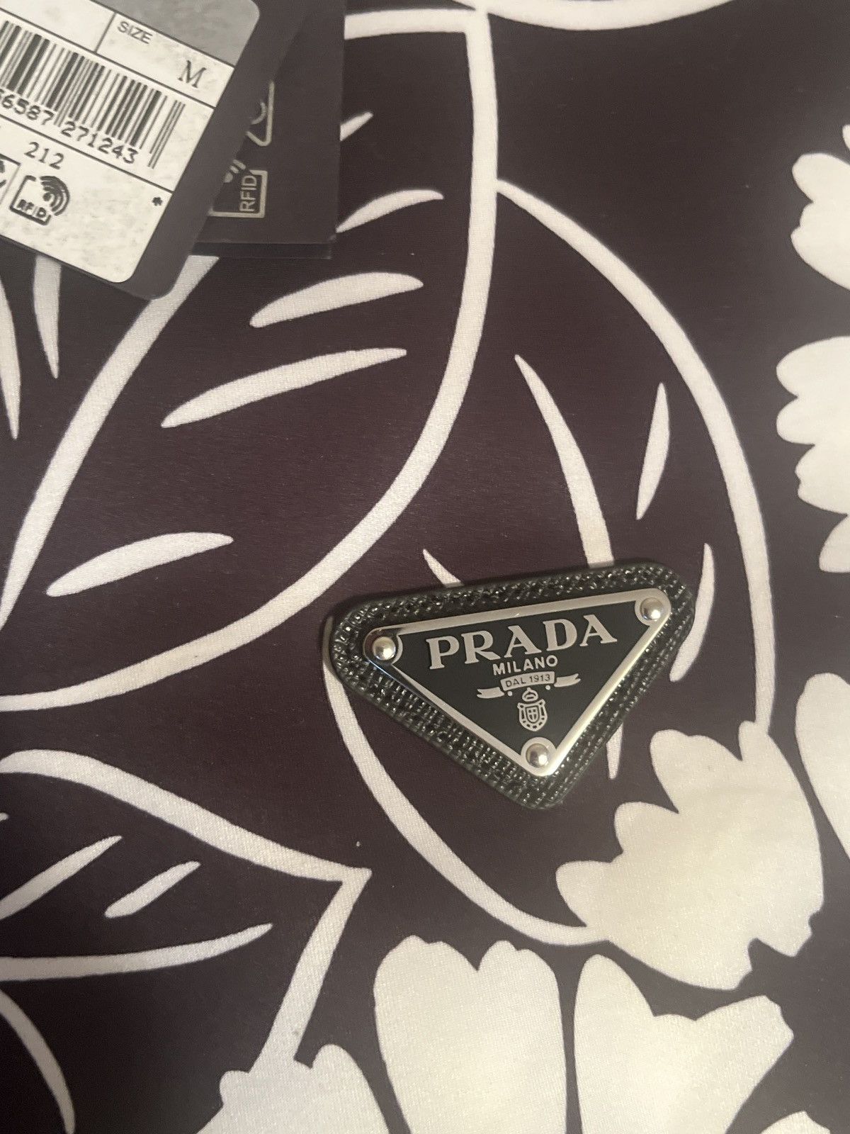 Prada Prada Jersey Fiore Hoodie Size US M / EU 48-50 / 2 - 6 Thumbnail