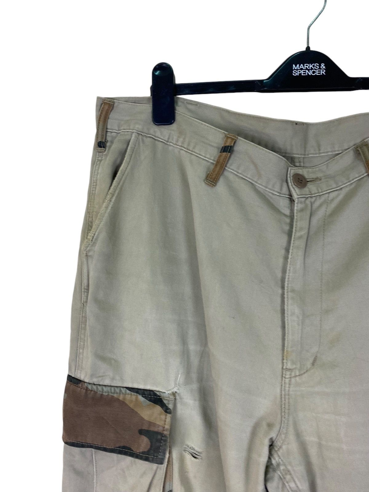 Japanese Brand Oversize Japanese Brand Multi Pocket Camo Cargo Pants Size US 40 / EU 56 - 3 Thumbnail