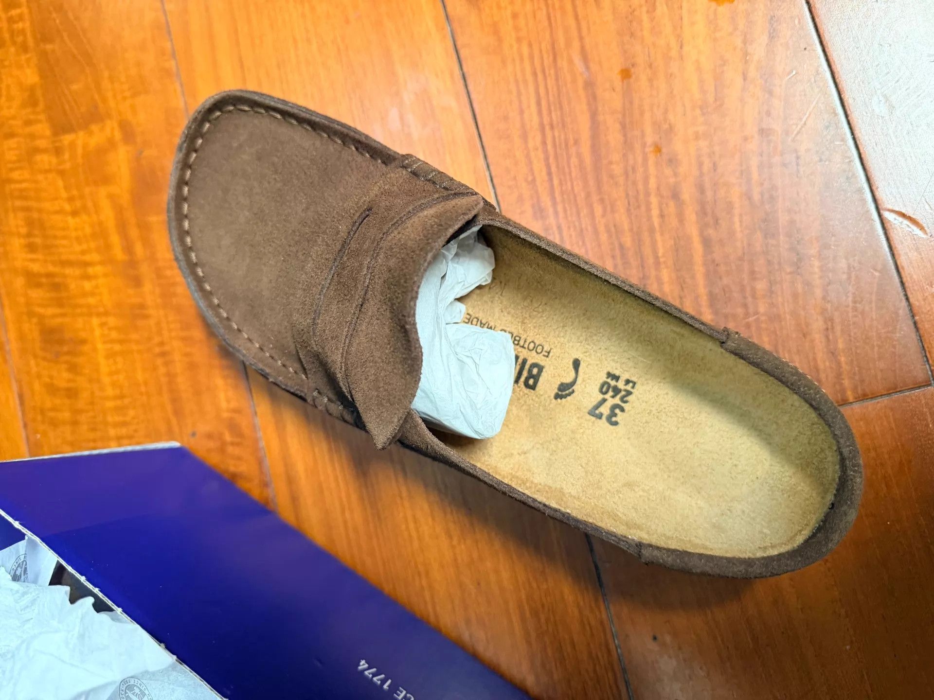 Birkenstock Birkenstock Naples Grape Brown Suede N 37 Size US 6.5 / IT 36.5 - 1 Thumbnail
