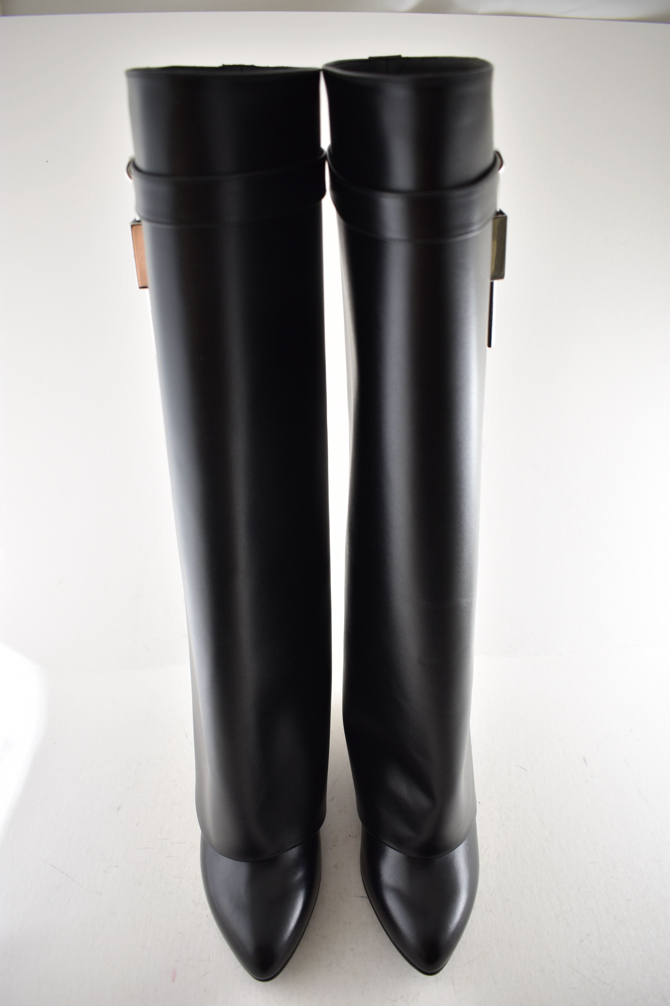 Givenchy Givenchy Shark Lock Pant Knee High Heel Wedge Tall Boots 42 Size US 12 / IT 42 - 10 Thumbnail