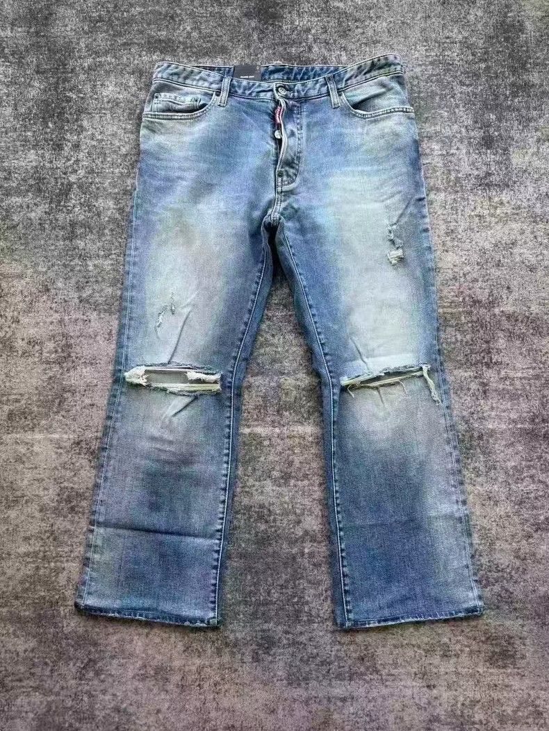 Dsquared2 Dsquared2 Distressed Knee Denim Jeans-yf Size US 34 / EU 50 - 1 Thumbnail