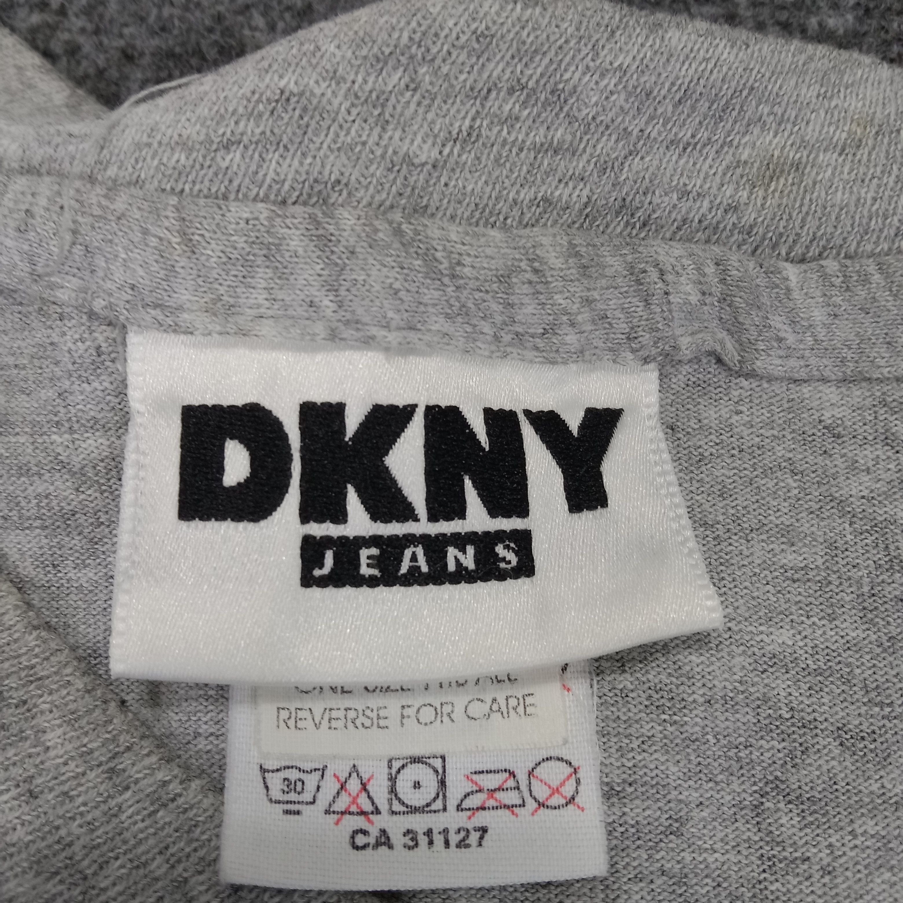 DKNY × Vintage DKNY New York Art American Designer Tshirt Size US XL / EU 56 / 4 - 4 Thumbnail