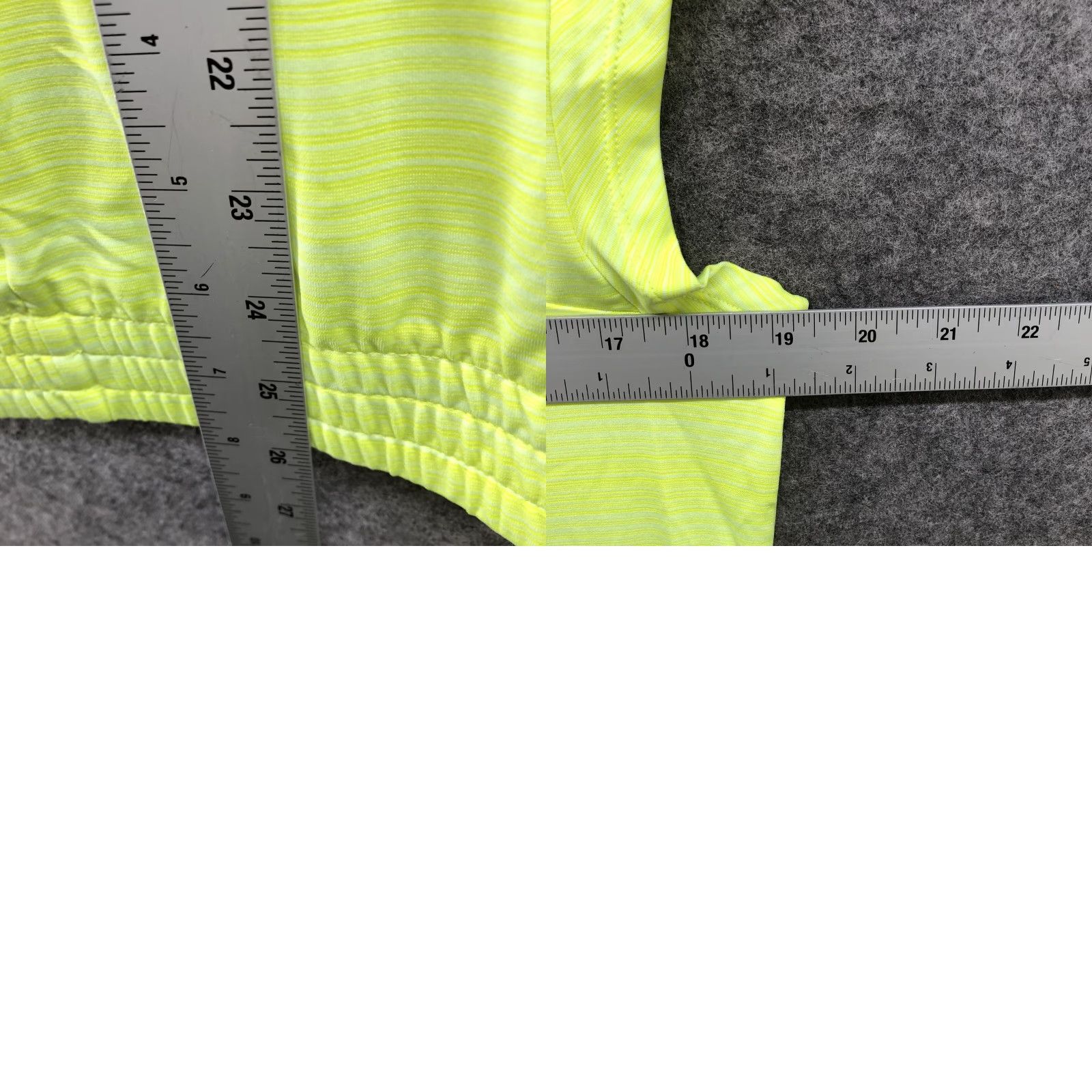 Vintage VINTAGE MPG Sleeveless Hoodie Top Womens S Neon Yellow Gray Pullover Active Running Size S / US 4 / IT 40 - 8 Thumbnail