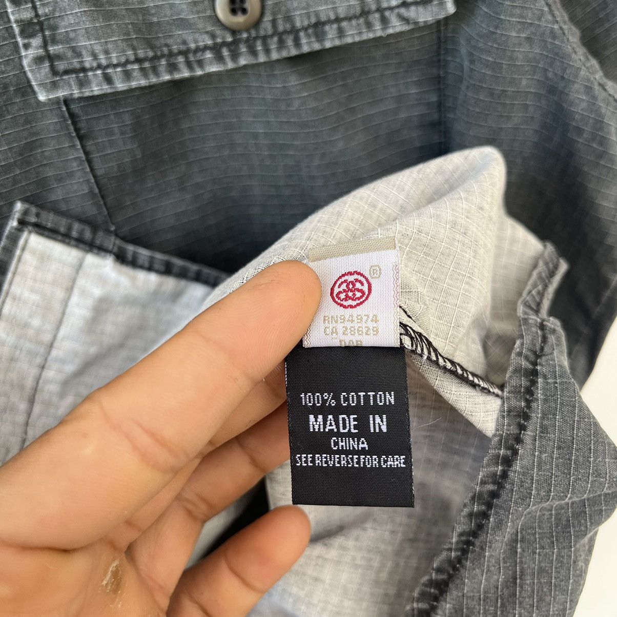 Stussy Stussy MFG Military Tactical Ripstop Short Sleeve Shirt Size US L / EU 52-54 / 3 - 10 Thumbnail