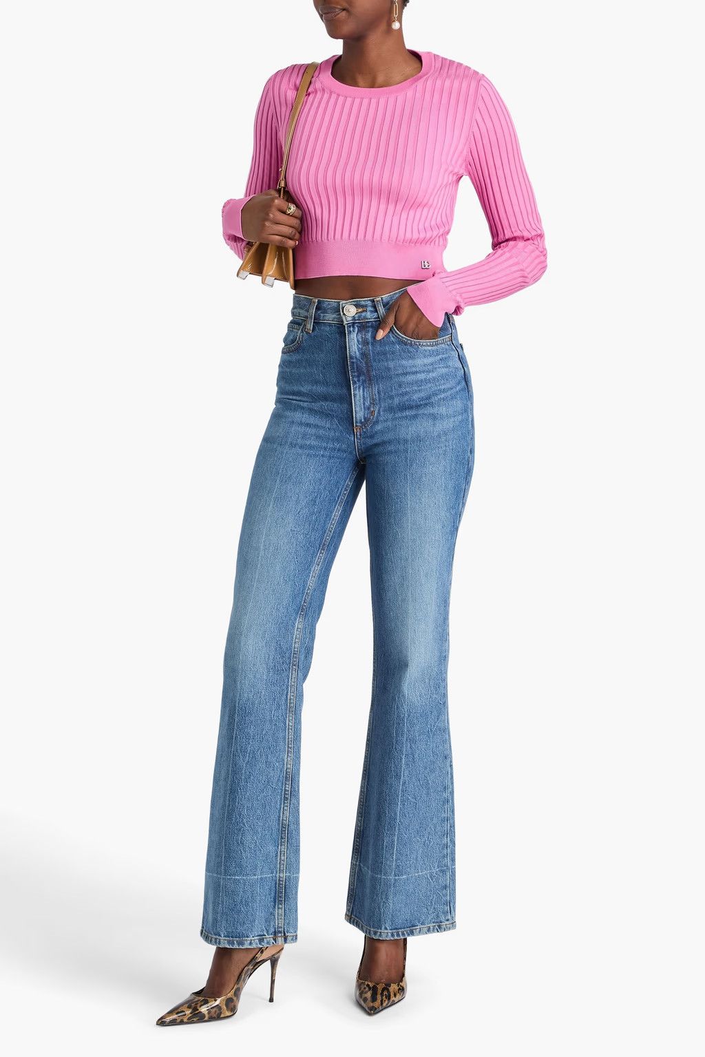 Dolce & Gabbana o1y0925 Sweater in Pink Size XS / US 0-2 / IT 36-38 - 2 Thumbnail