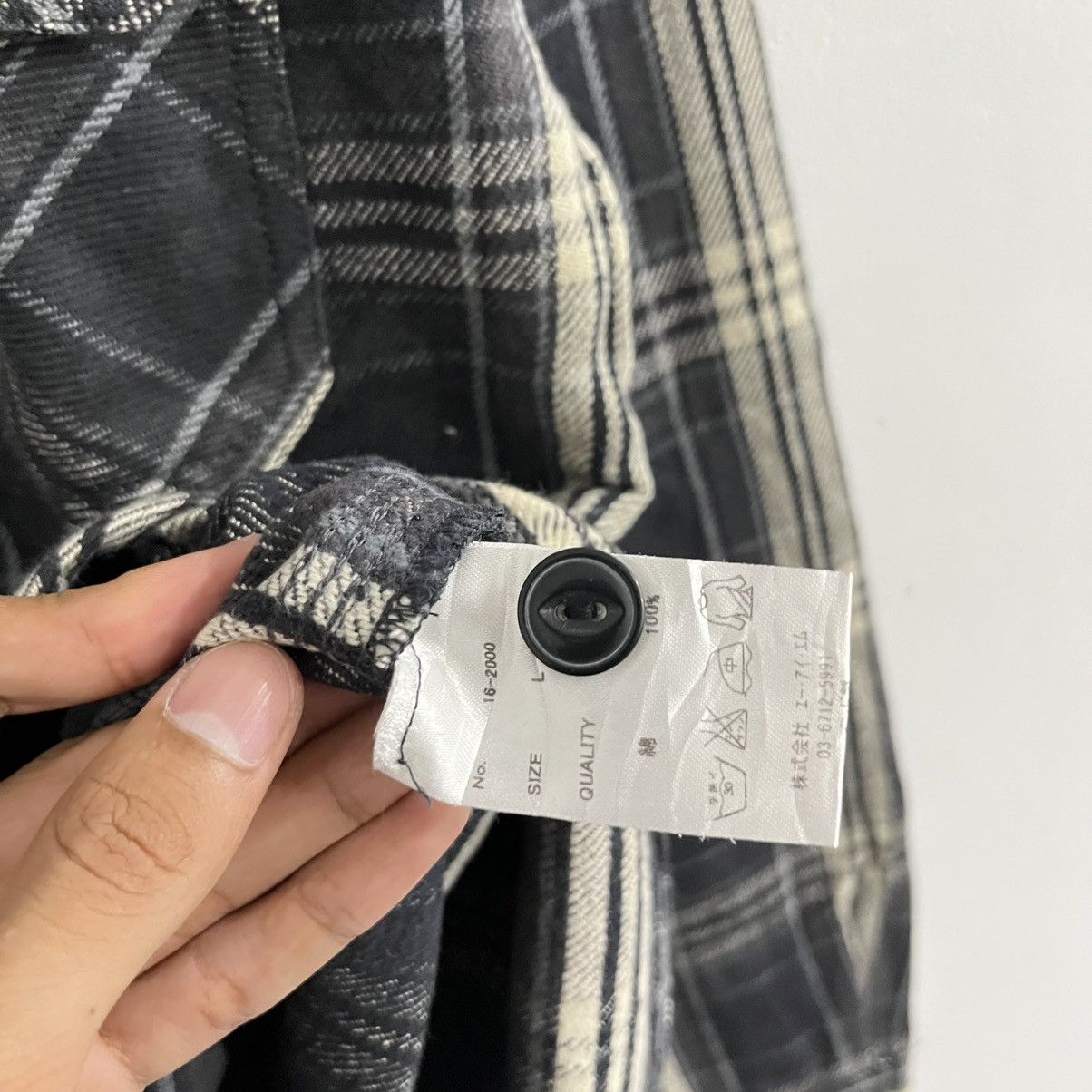 Japanese Brand Glove House Urban Garment Heavyweight Flannel Shirt Size US L / EU 52-54 / 3 - 5 Thumbnail
