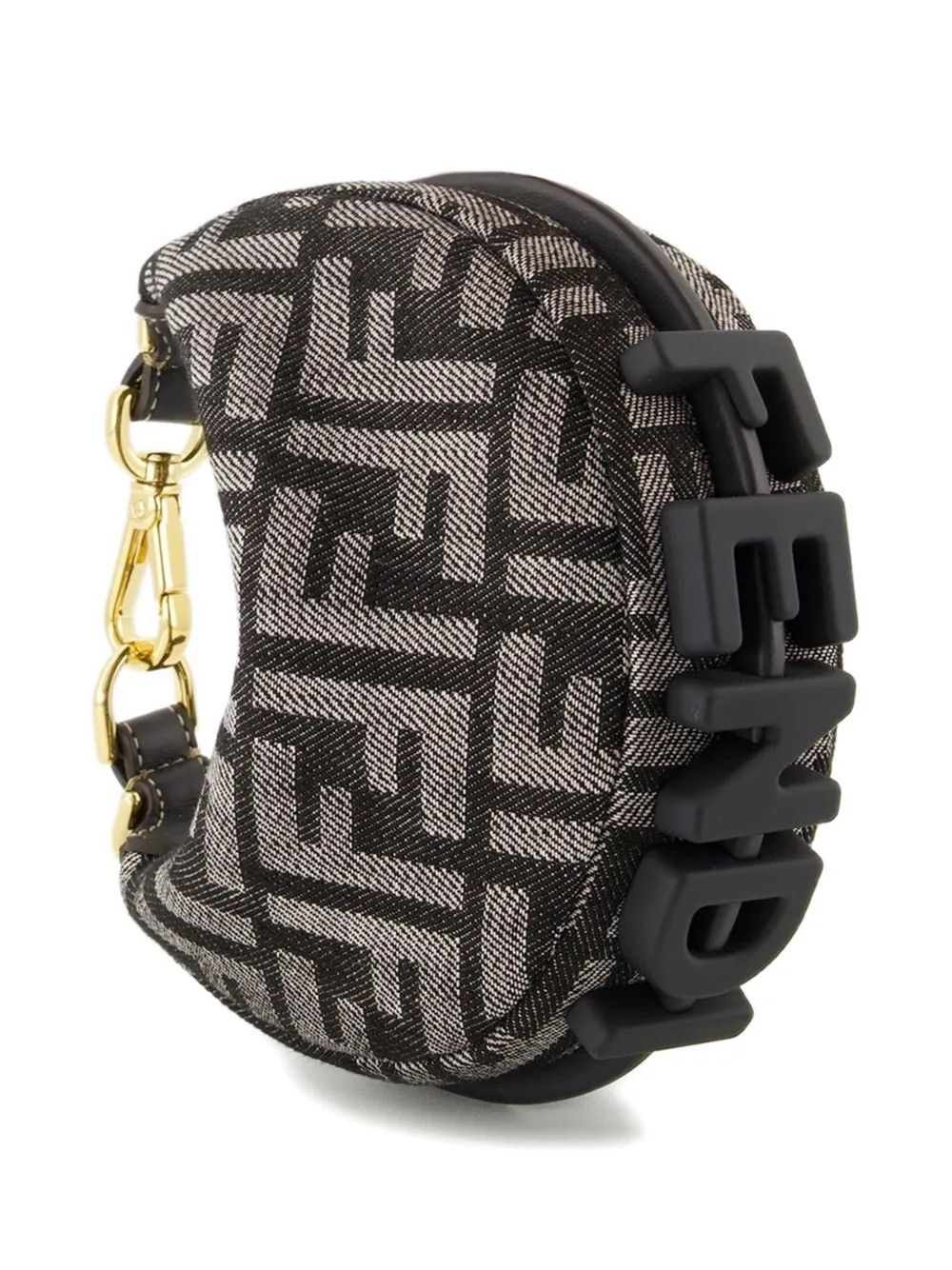 Fendi os11x0526 Size: OS / FF Monogram Zipped Mini Bag Size ONE SIZE - 1 Thumbnail