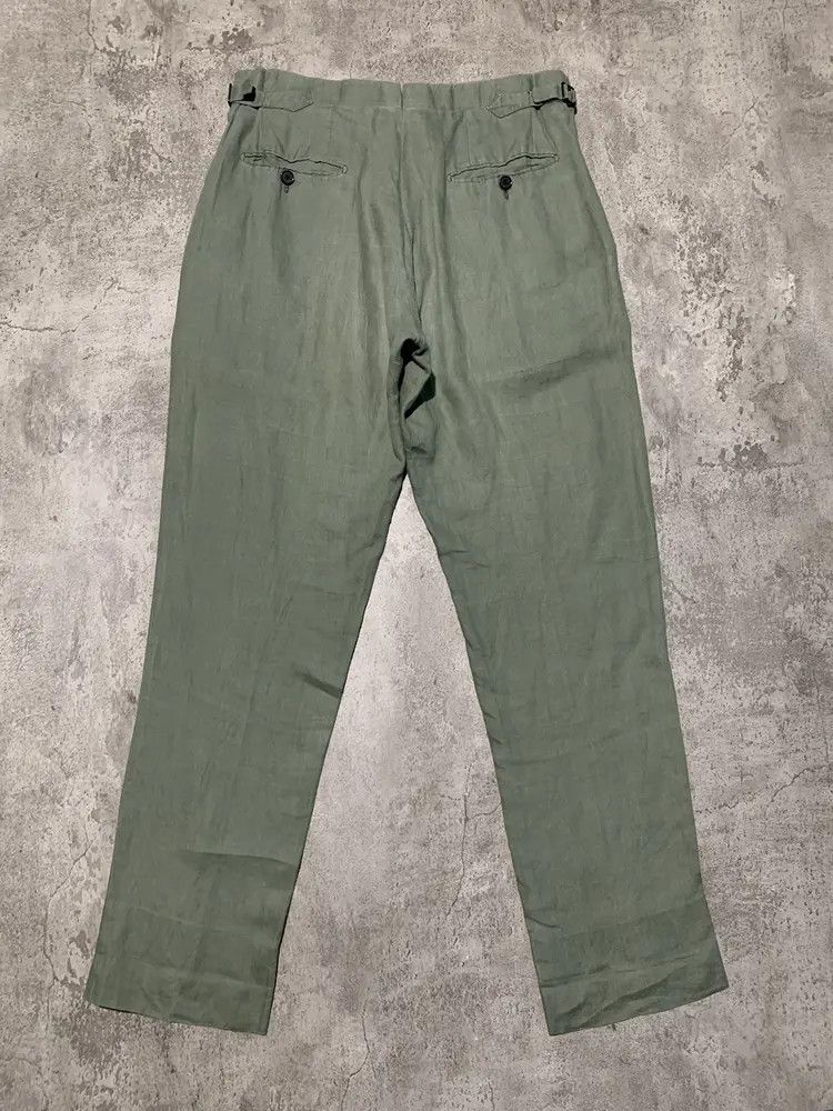 P. Johnson P. Jhonson army green linen Size US 30 / EU 46 - 10 Thumbnail