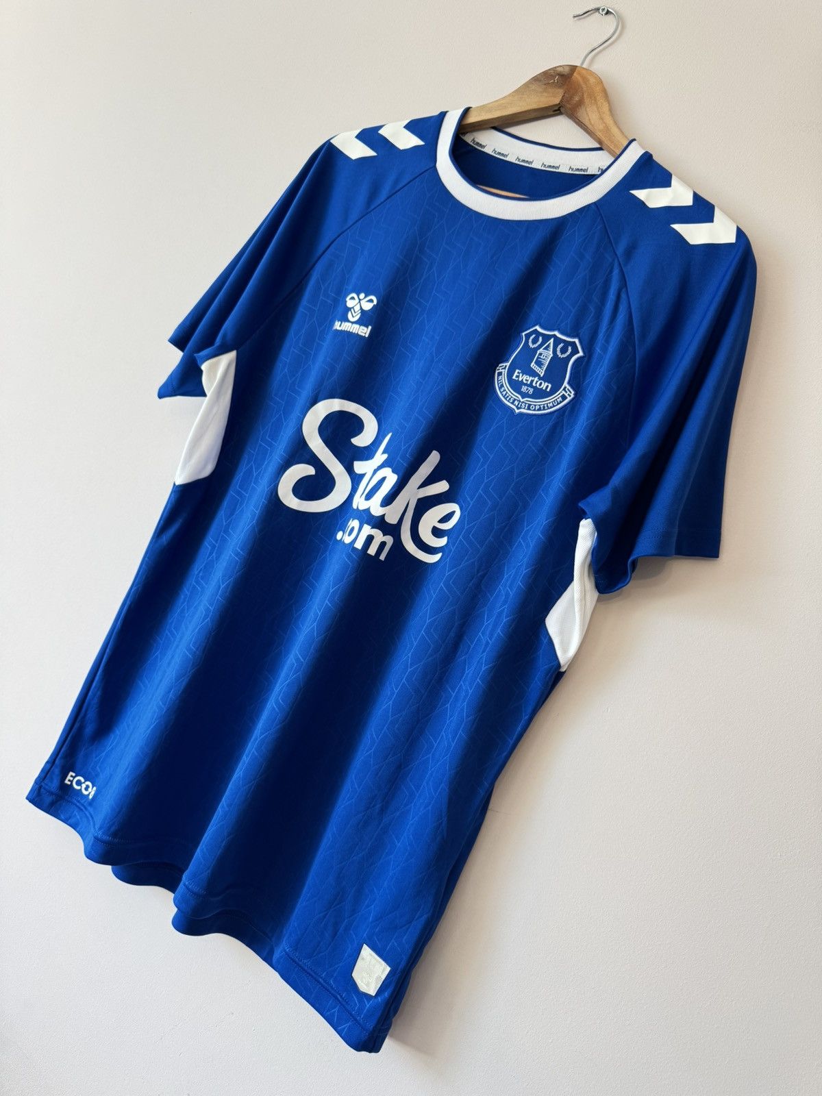 Hummel Onana #8 Everton 2022-2023 Home Soccer Jersey Football Shirt Size US XL / EU 56 / 4 - 5 Thumbnail