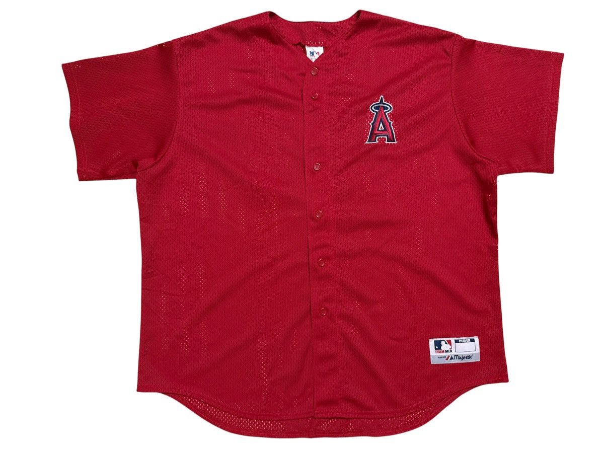Majestic Y2K Majestic MLB Los Angeles Angels Mesh Jersey Size US XXL / EU 58 / 5 - 1 Thumbnail
