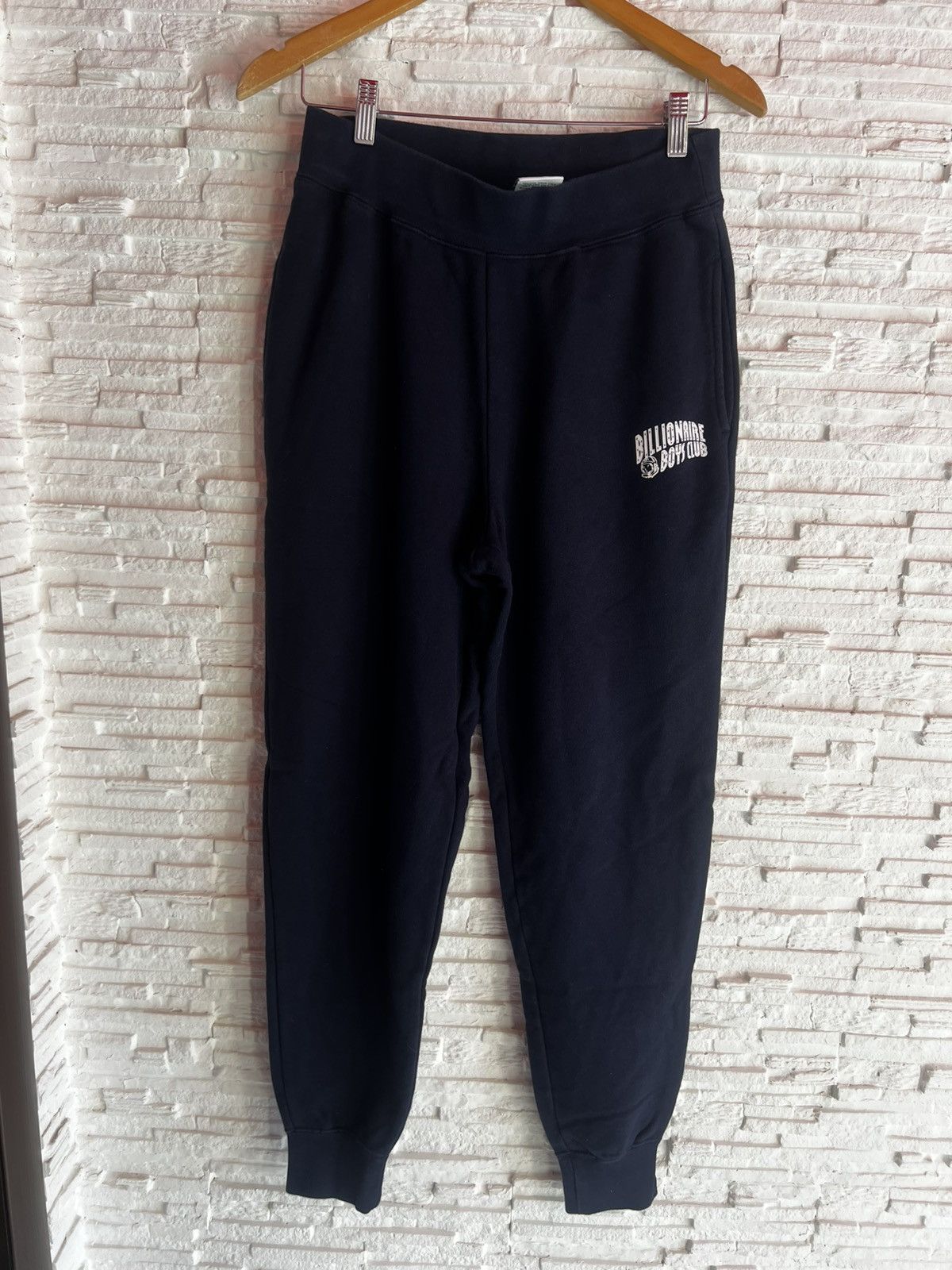 Billionaire Boys Club Billionaire Boys Club Navy Sweatpants Logo Joggers Size M Size US 28 / EU 44 - 2 Thumbnail