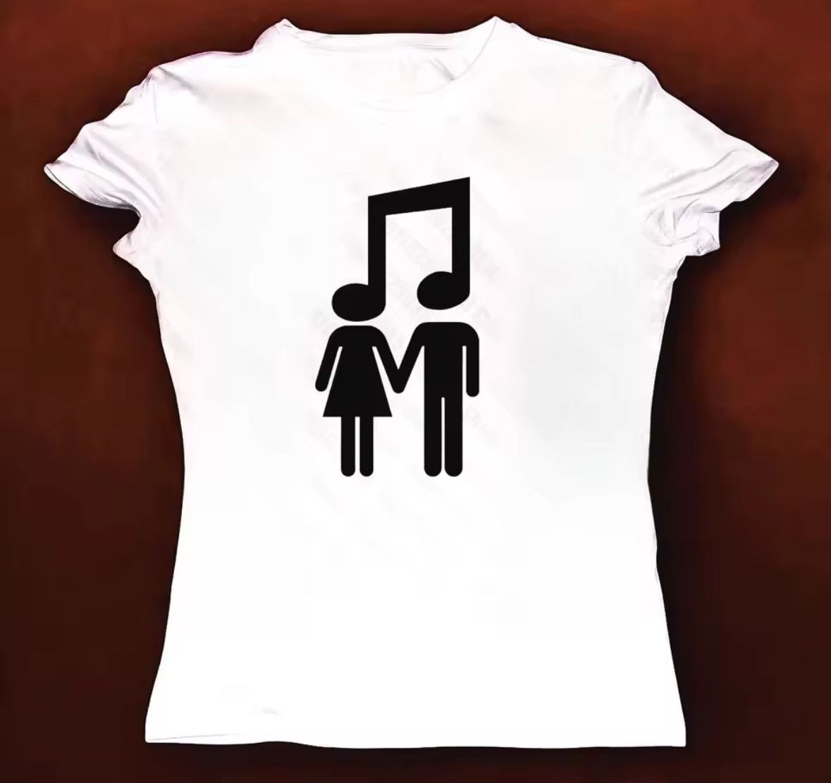 Other Streetwear Vintage Y2K Music Note Print Women T-Shirt Punk Size XL / US 12-14 / IT 48-50 - 1 Thumbnail